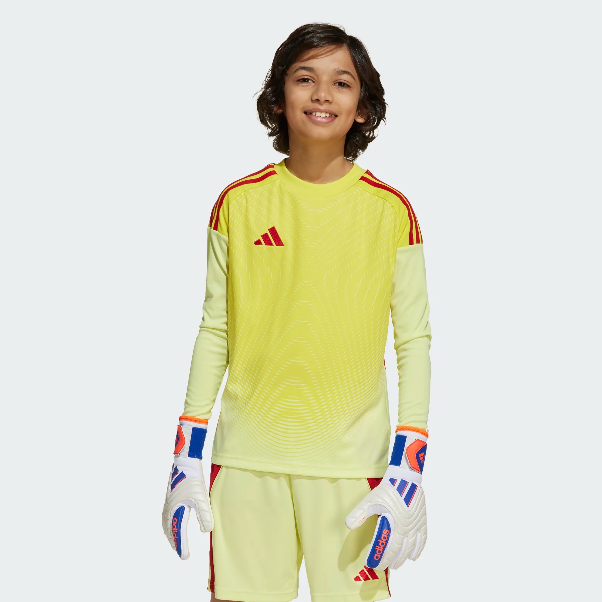 ADIDAS TIRO25 COMPETITION GK JERSEY LS YOUTH PULSE YELLOW ADIDAS TIRO25 COMPETITION GK JERSEY LS YOUTH PULSE YELLOW