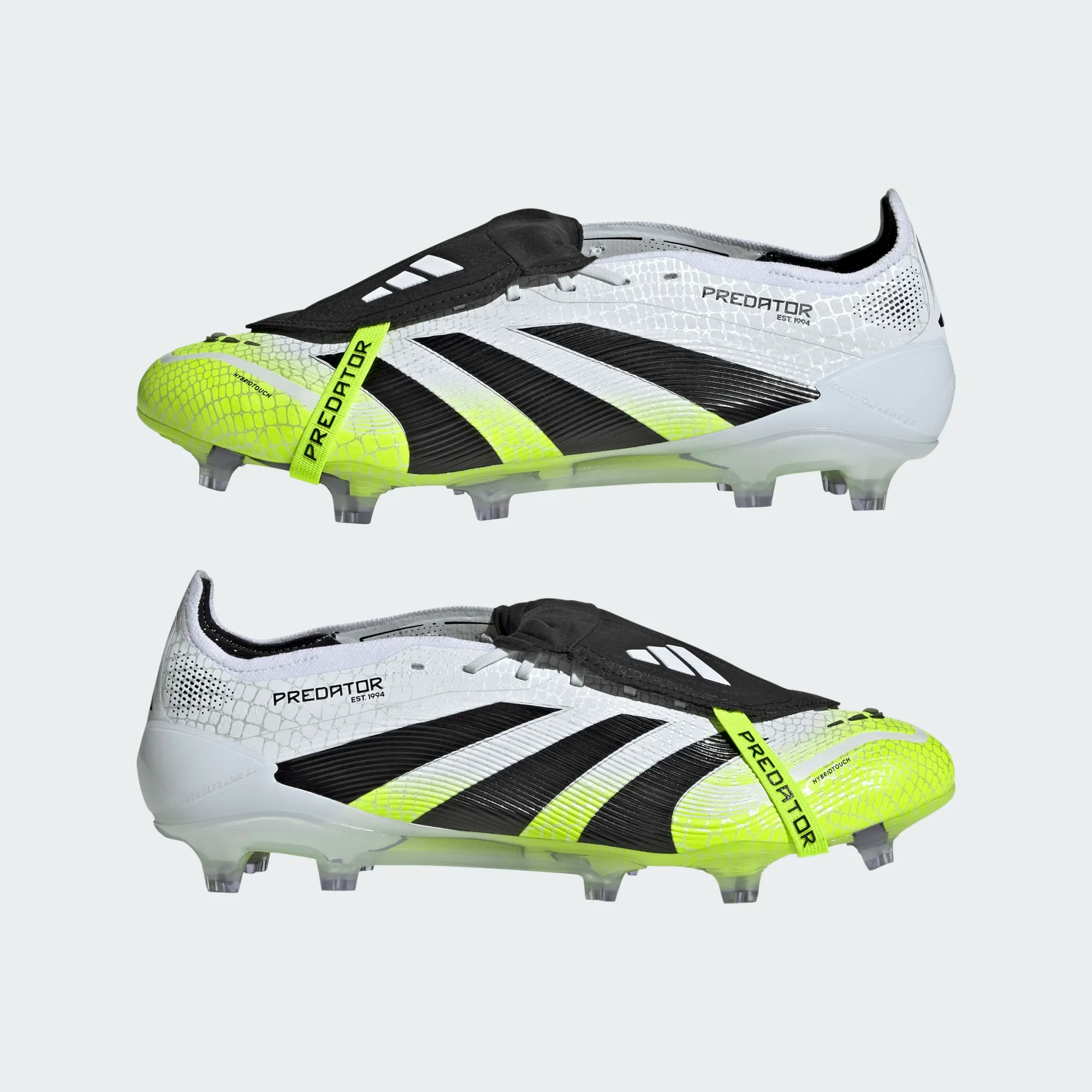 PREDATOR ELITE FT AG28.0cmホワイト/イエロー/ブラック PREDATOR ELITE FT AG28.0cmホワイト/イエロー/ブラック ADIDAS