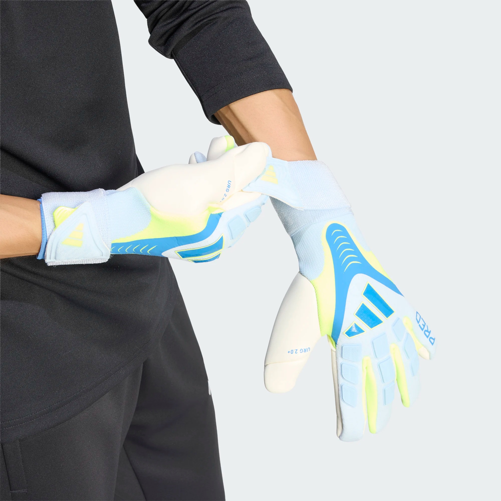 ADIDAS PREDATOR GL PRO STRAP WRAY BLUE/CLEAR SKY/SOLAR YELLOW