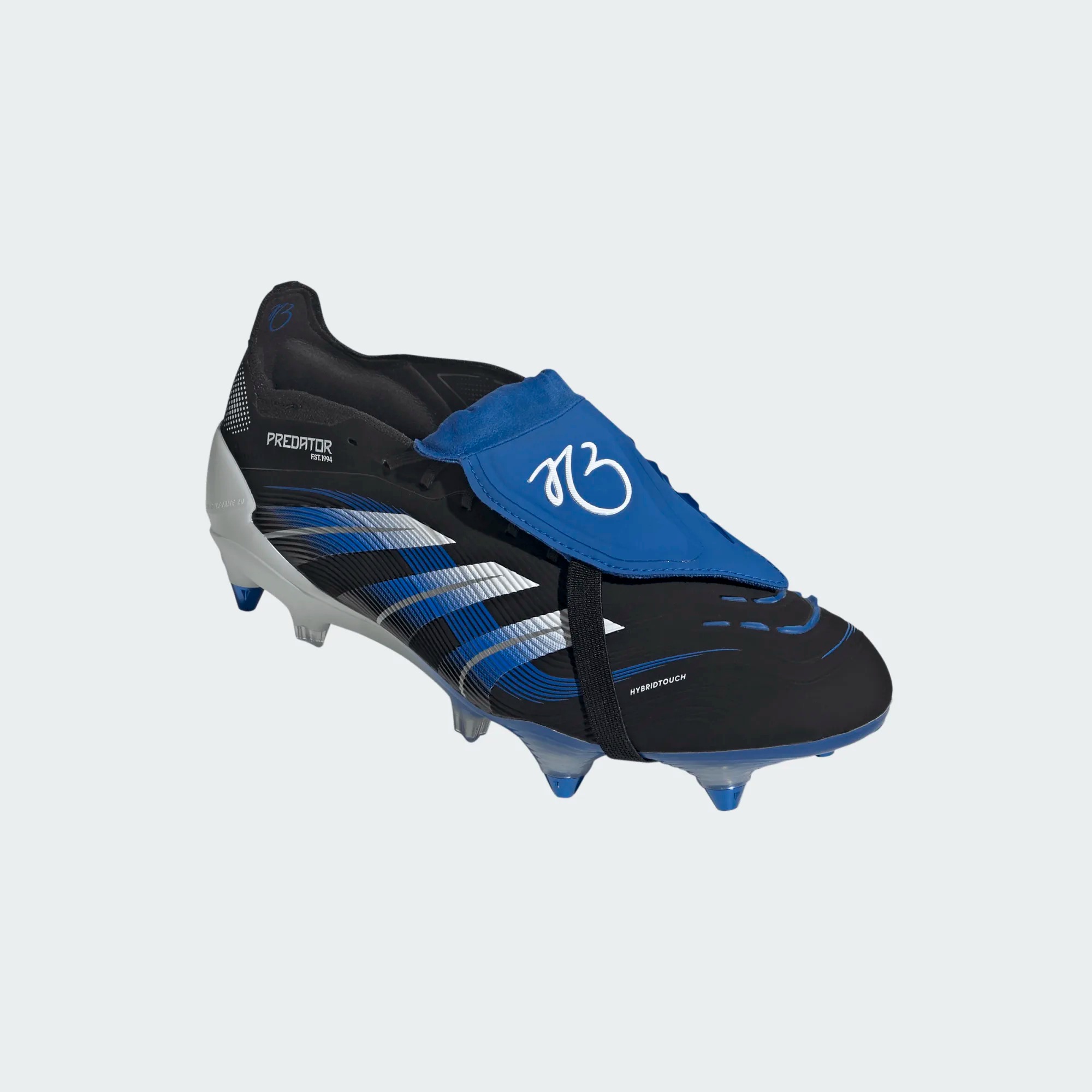 ADIDAS PREDATOR ELITE FT SG JB BLACK/WHITE/GLOW BLUE