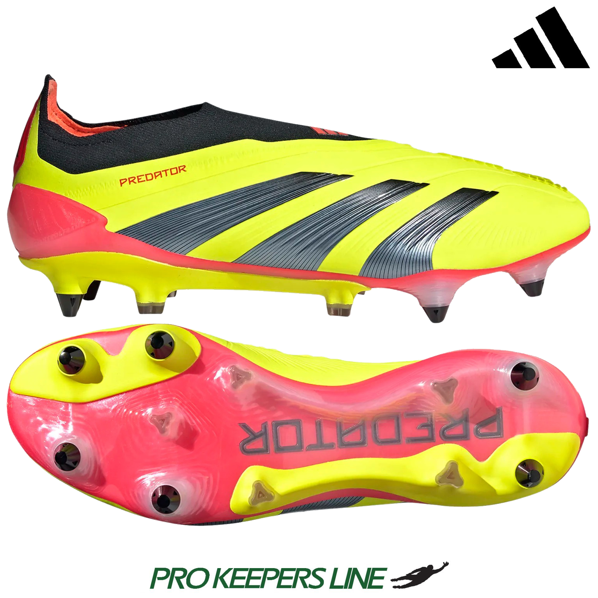 ADIDAS PREDATOR ELITE LL SG TEAM SOLAR YELLOW/CORE BLACK/SOLAR RED ADIDAS PREDATOR ELITE LL SG TEAM SOLAR YELLOW/CORE BLACK/SOLAR RED