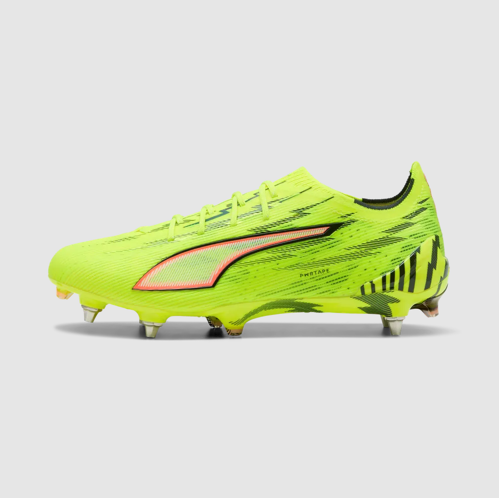 PUMA ULTRA 6 ULTIMATE MXSG ALERT YELLOW-PUMA BLACK-GLOWING RED