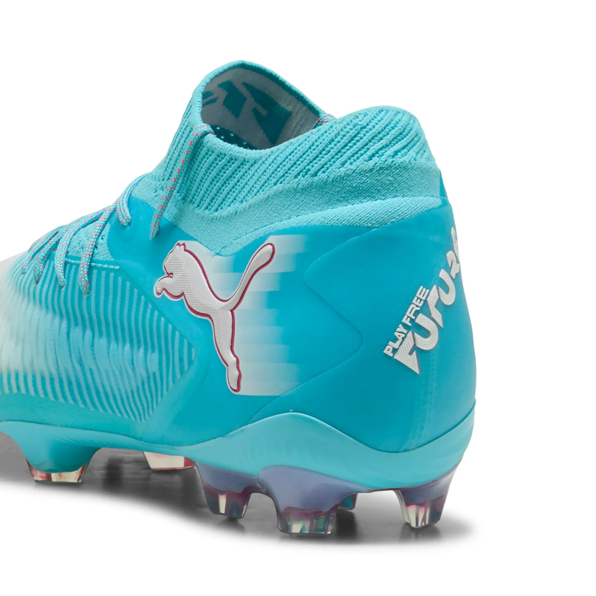 PUMA FUTURE 8 ULTIMATE RE-CHARGE FG HERO BLUE-PUMA WHITE-SUNSET PINK