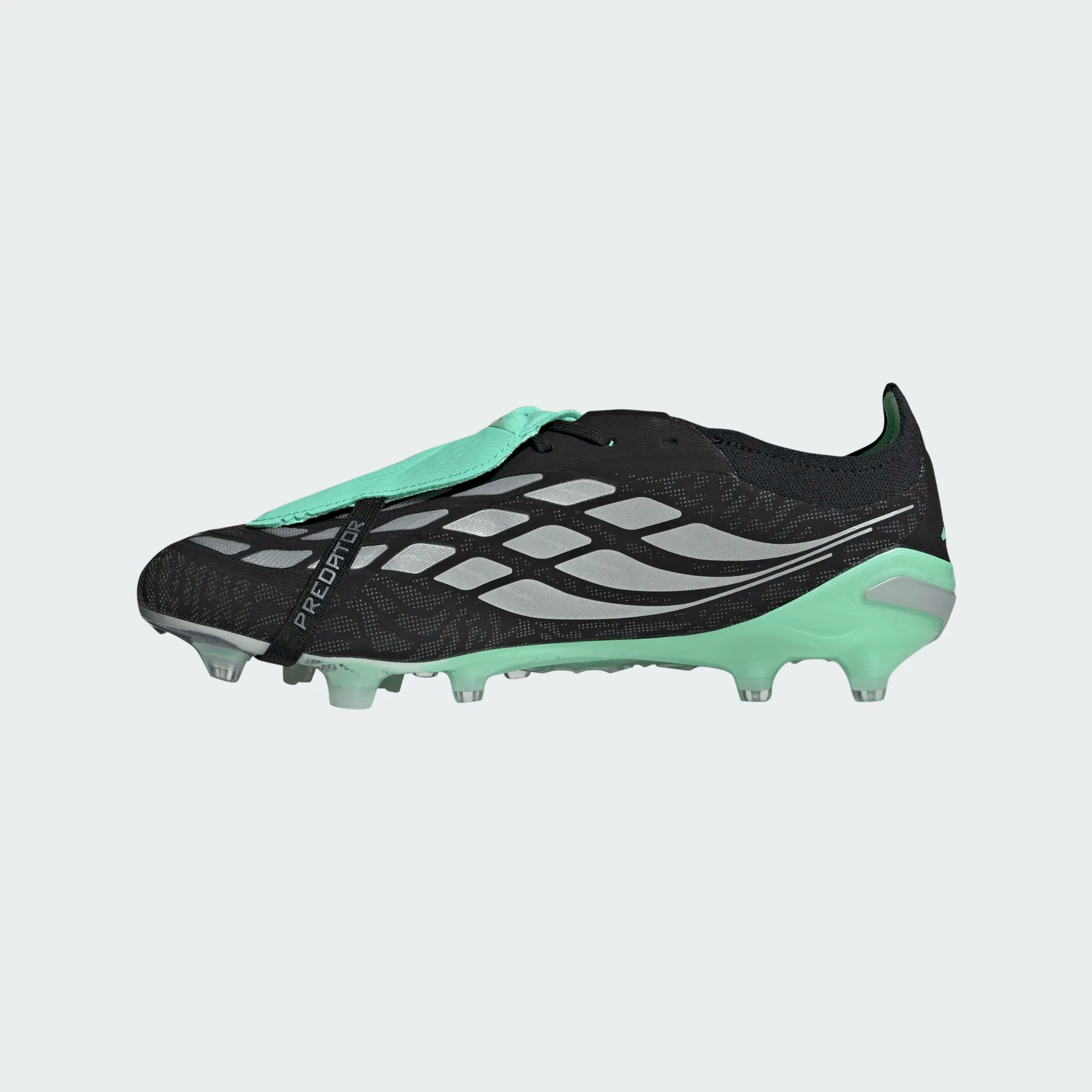 ADIDAS PREDATOR ELITE FT AG BLACK/SILVER METALLIC/PULSE MINT