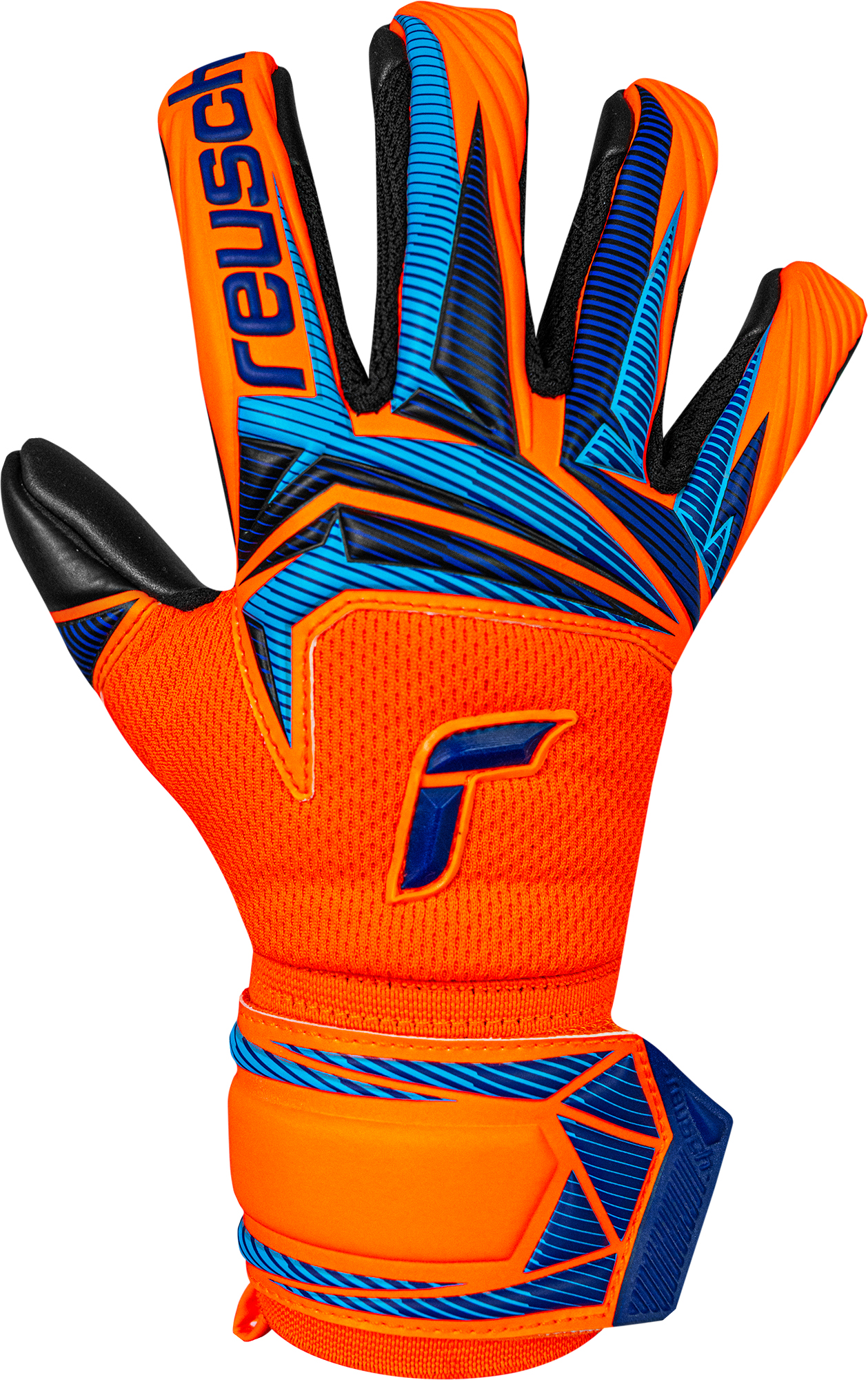 REUSCH ATTRAKT INFINITY EVOLUTION NC JUNIOR SHOCKING ORANGE/BLUE