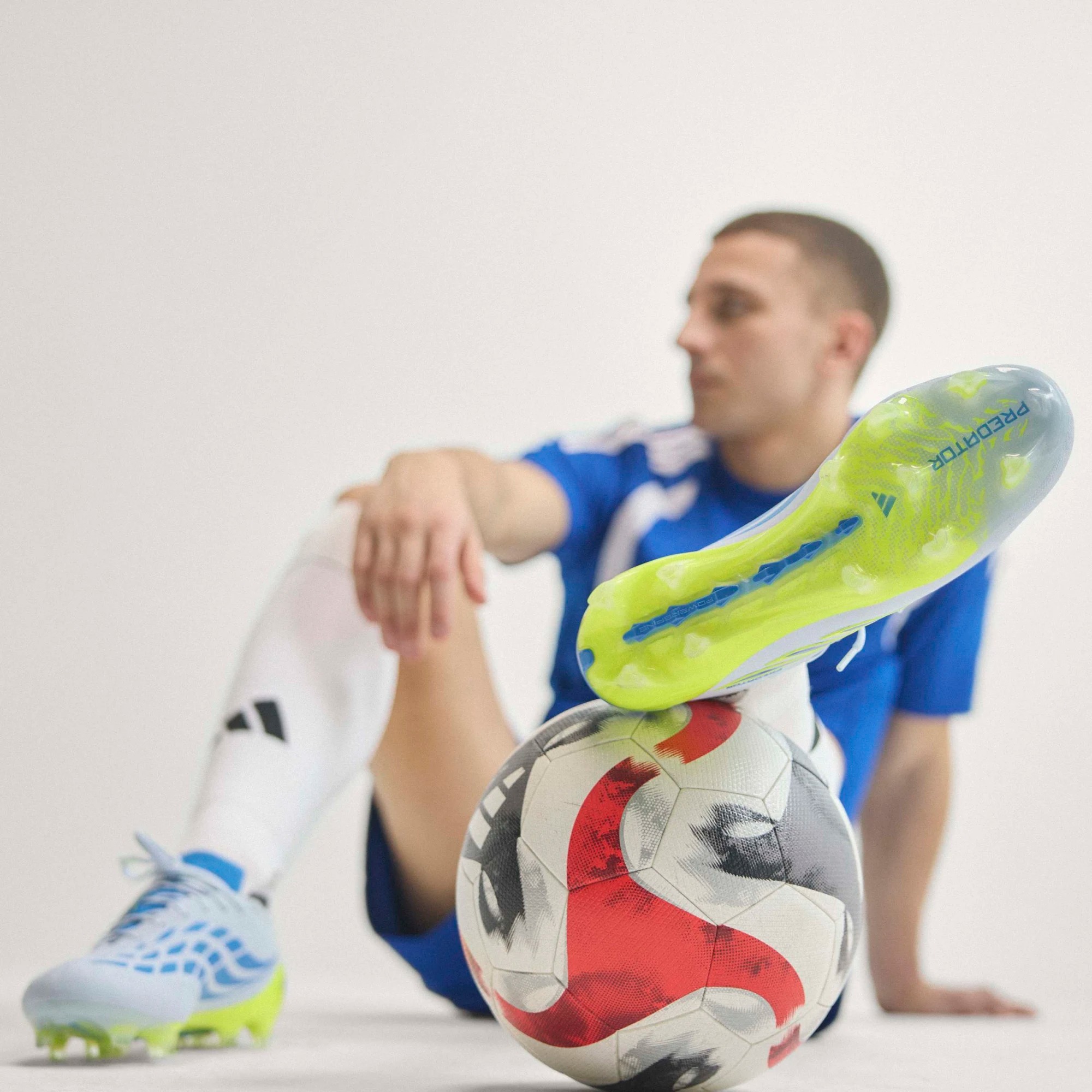 ADIDAS PREDATOR ELITE FG CLEAR SKY/RAY BLUE/TEAM SOLAR YELLOW