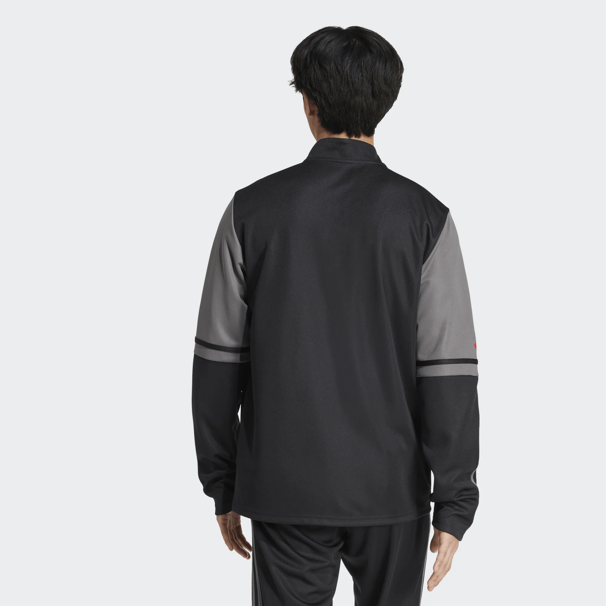ADIDAS SQUADRA 25 TOP BLACK/TEAM GREY FOUR/RUBY