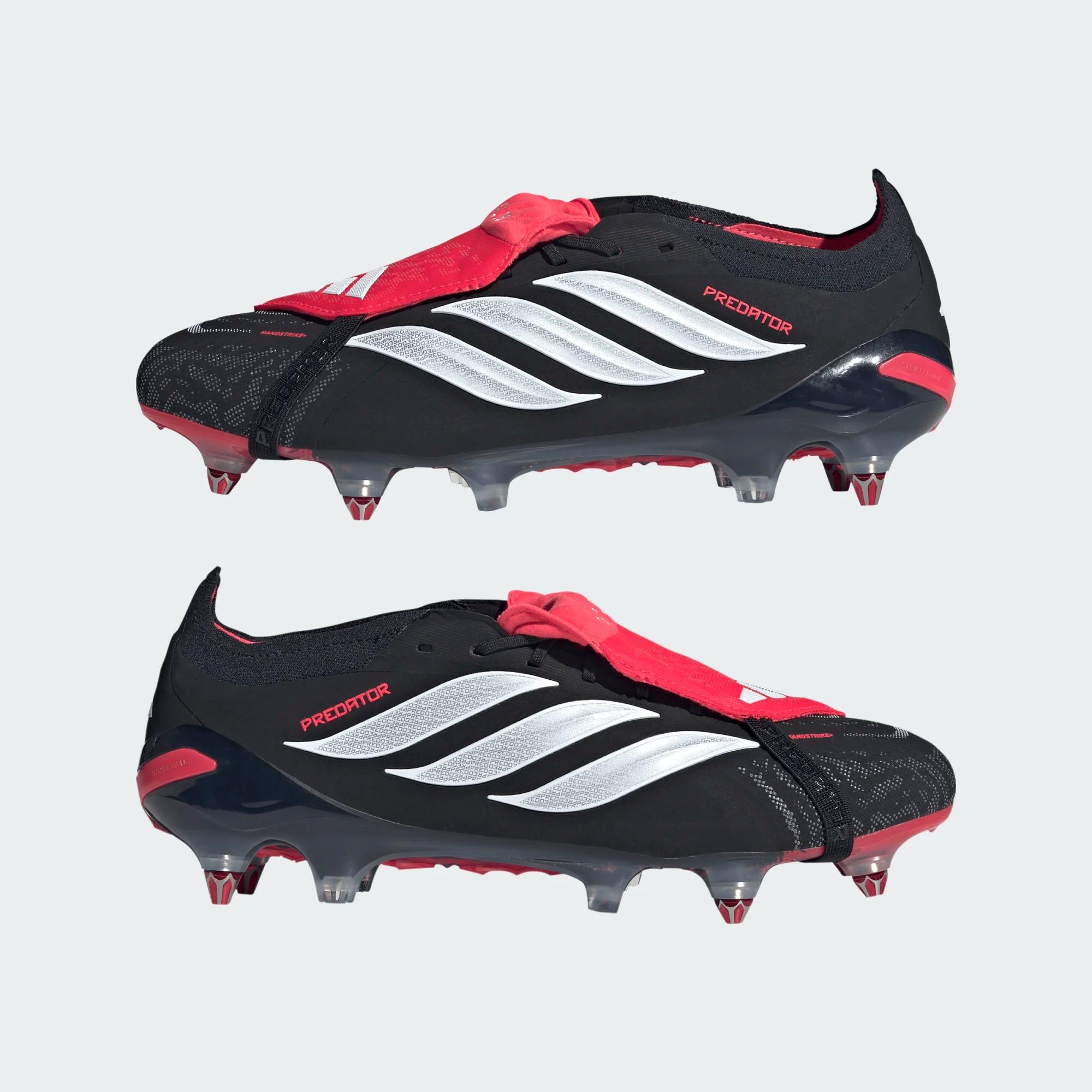 ADIDAS PREDATOR ELITE FT SG BLACK/WHITE/LUCID RED