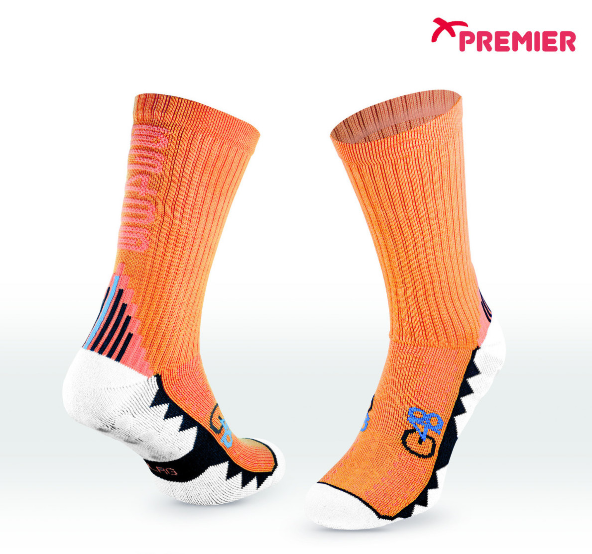 PREMIER PST G48 GRIP SOCKS ORANGE