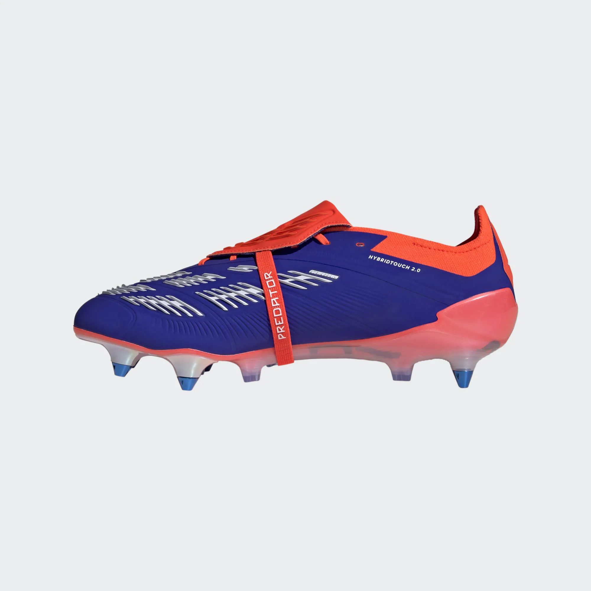 Adidas Predator Elite LL SG Mens Size 9 Blue/Red Soccer Cleats NEW IF6318 ADIDAS PREDATOR ELITE FT SG LUCID BLUE/WHITE/SOLAR RED | UK  main image 3