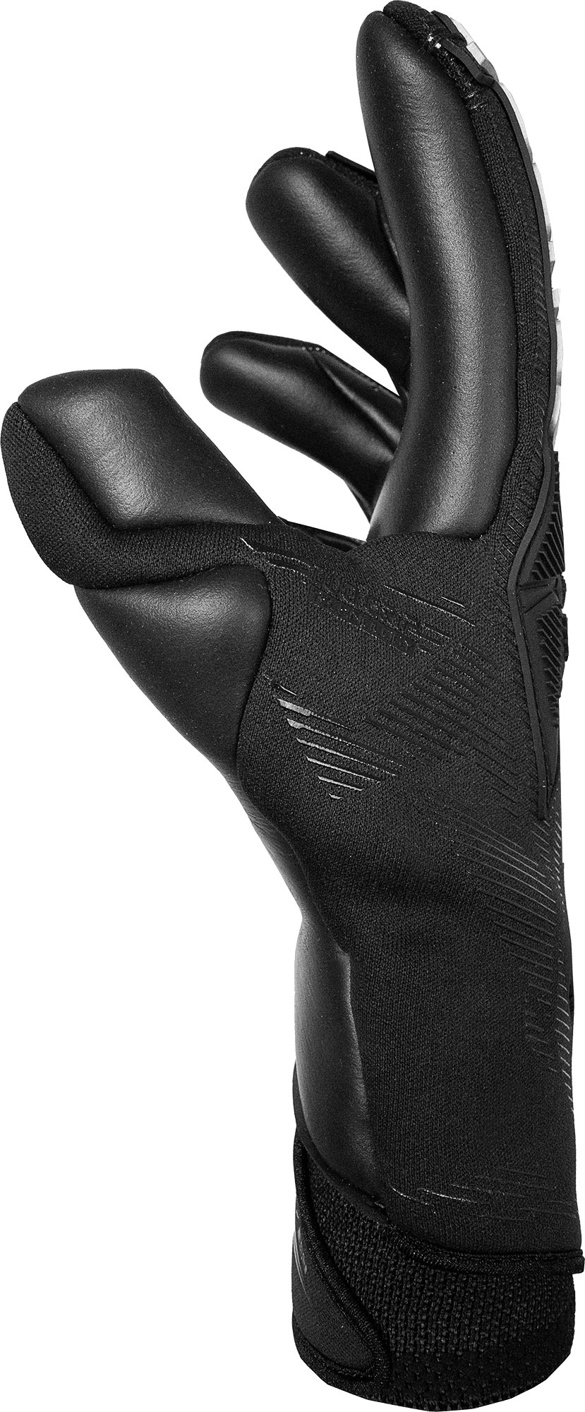 REUSCH ATTRAKT DUO STRAPLESS BLACK/SILVER