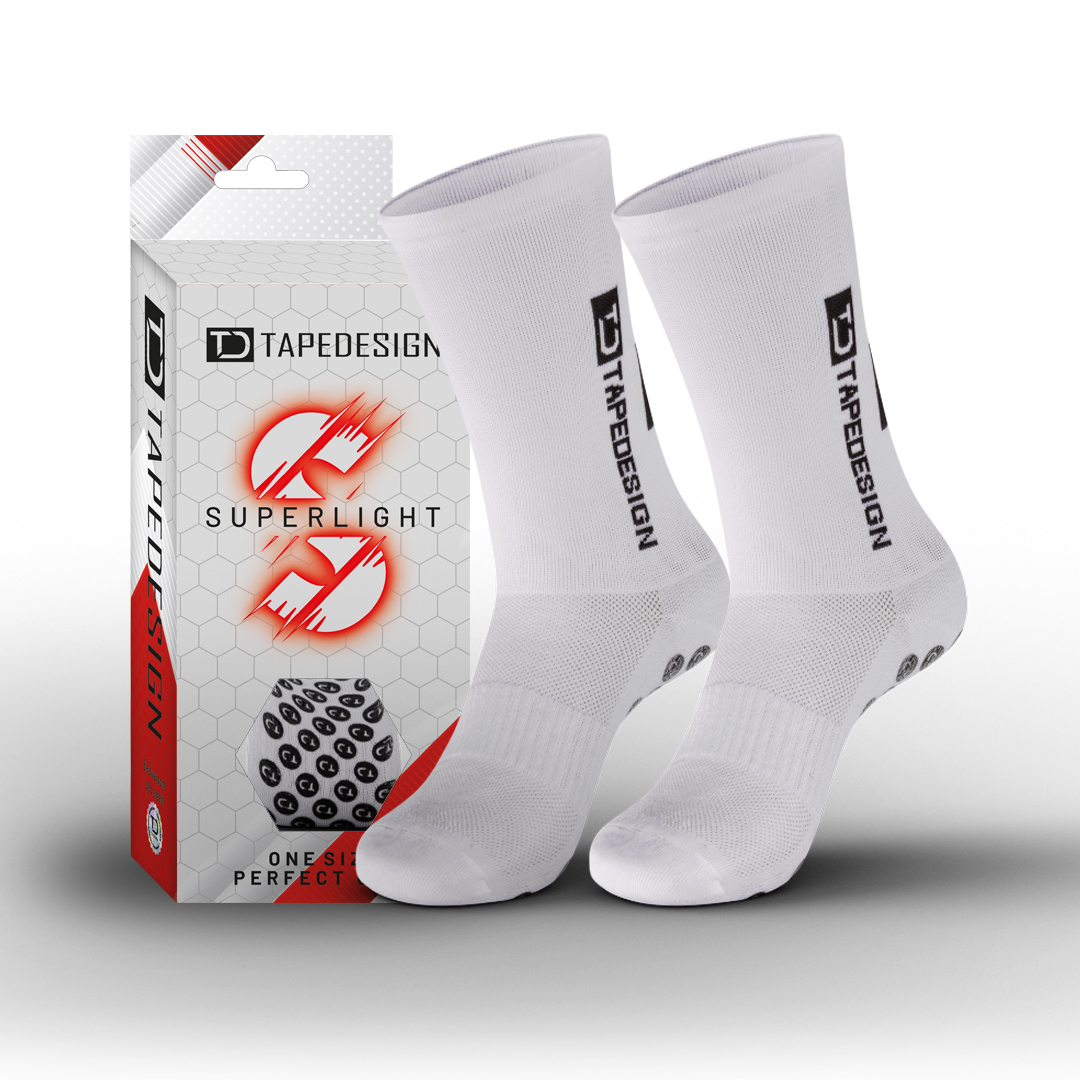 TAPEDESIGN „SUPERLIGHT” SOCKS WHITE