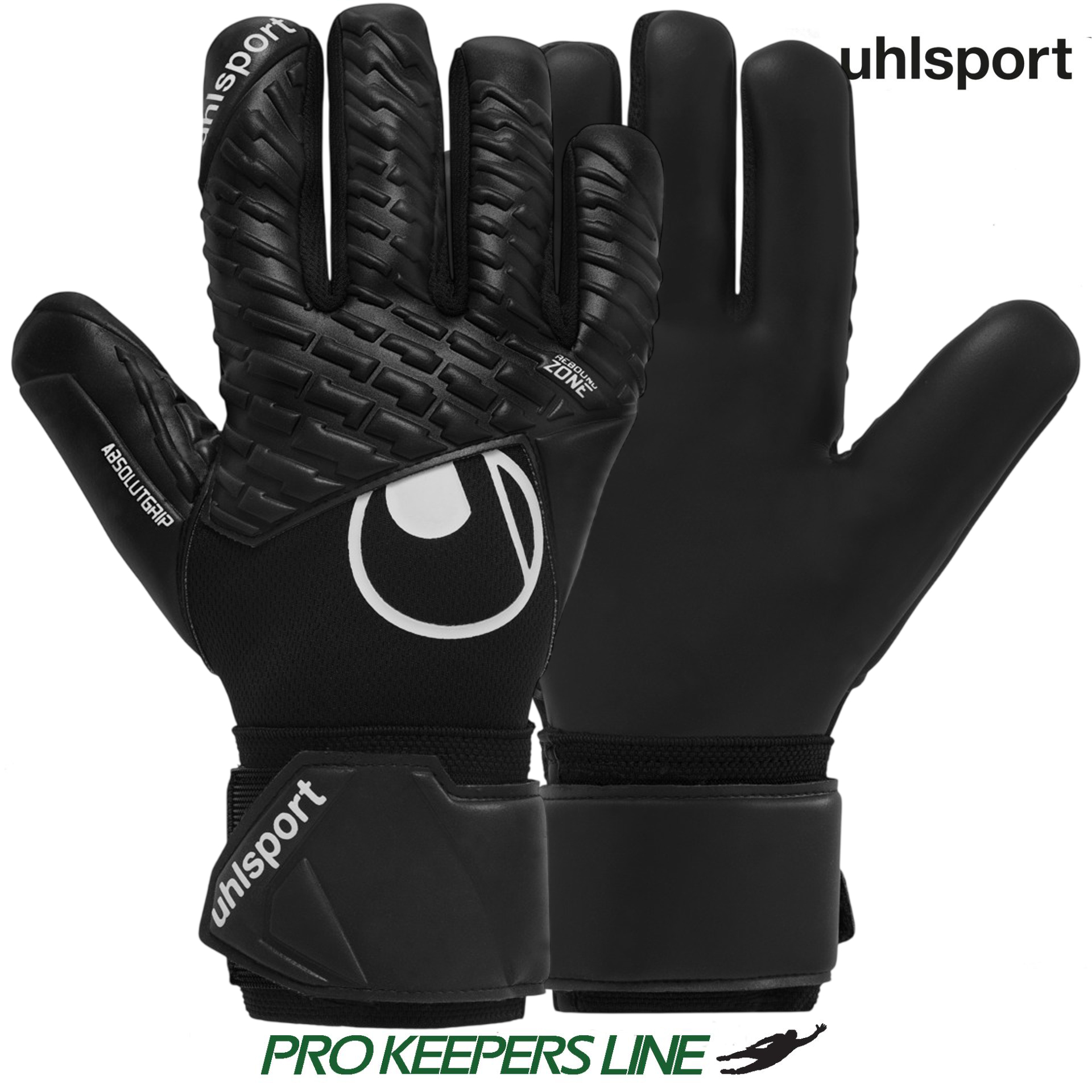 UHLSPORT FM COMFORT ABSOLUTGRIP HN BLACK