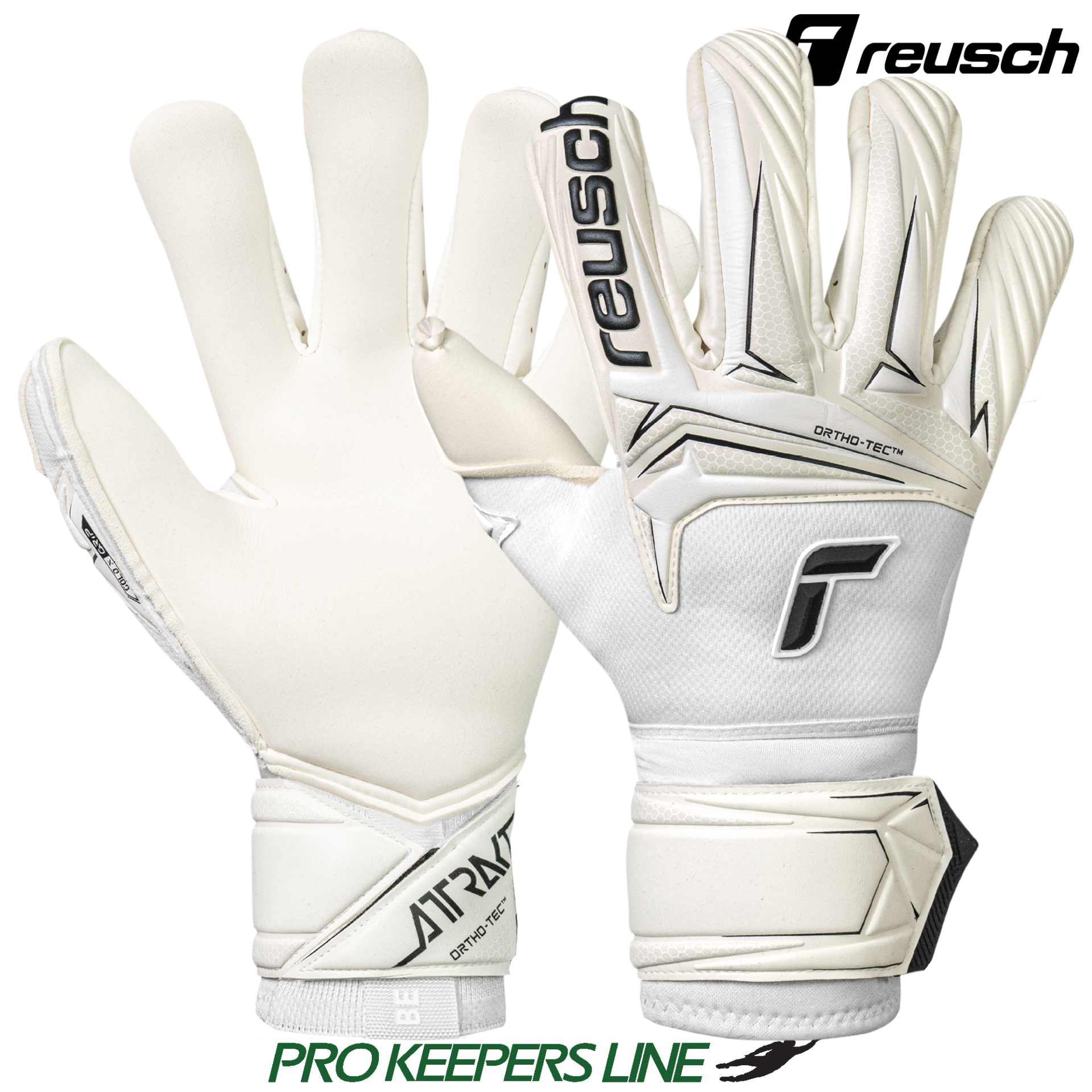 REUSCH ATTRAKT GOLD X ORTHO-TEC WHITE