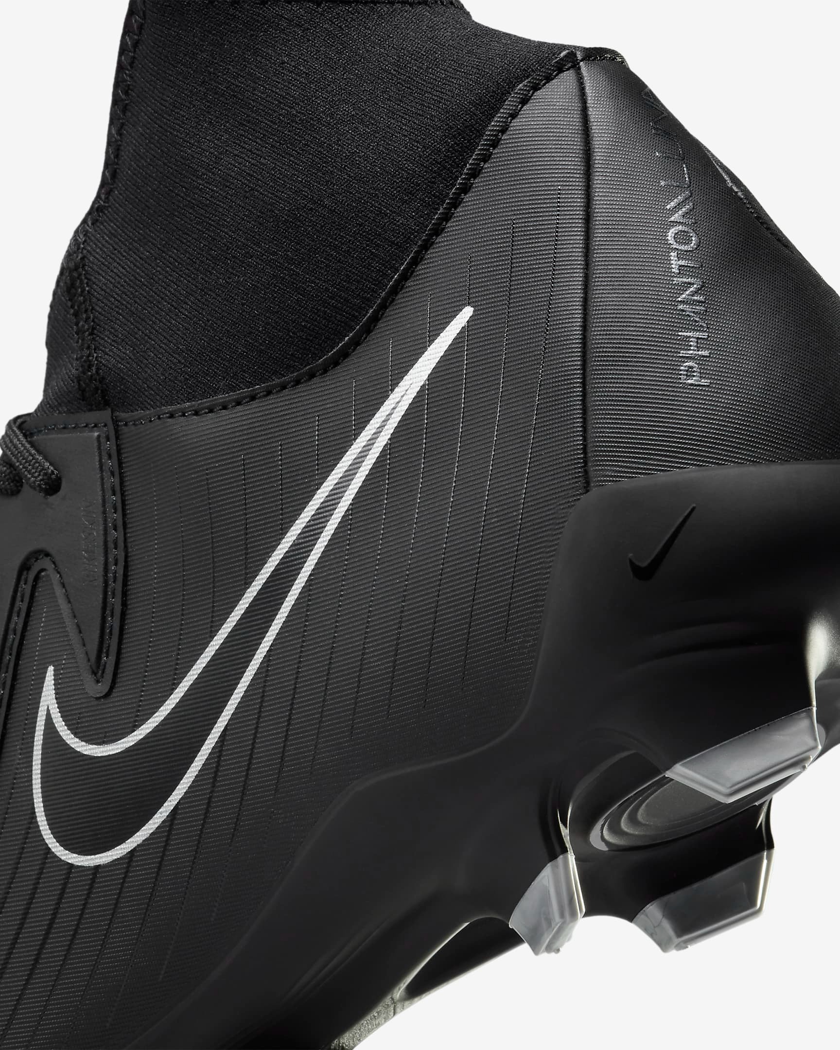 NIKE PHANTOM LUNA II ACADEMY FG/MG BLACK/BLACK | US 10.5 (UK 9.5
