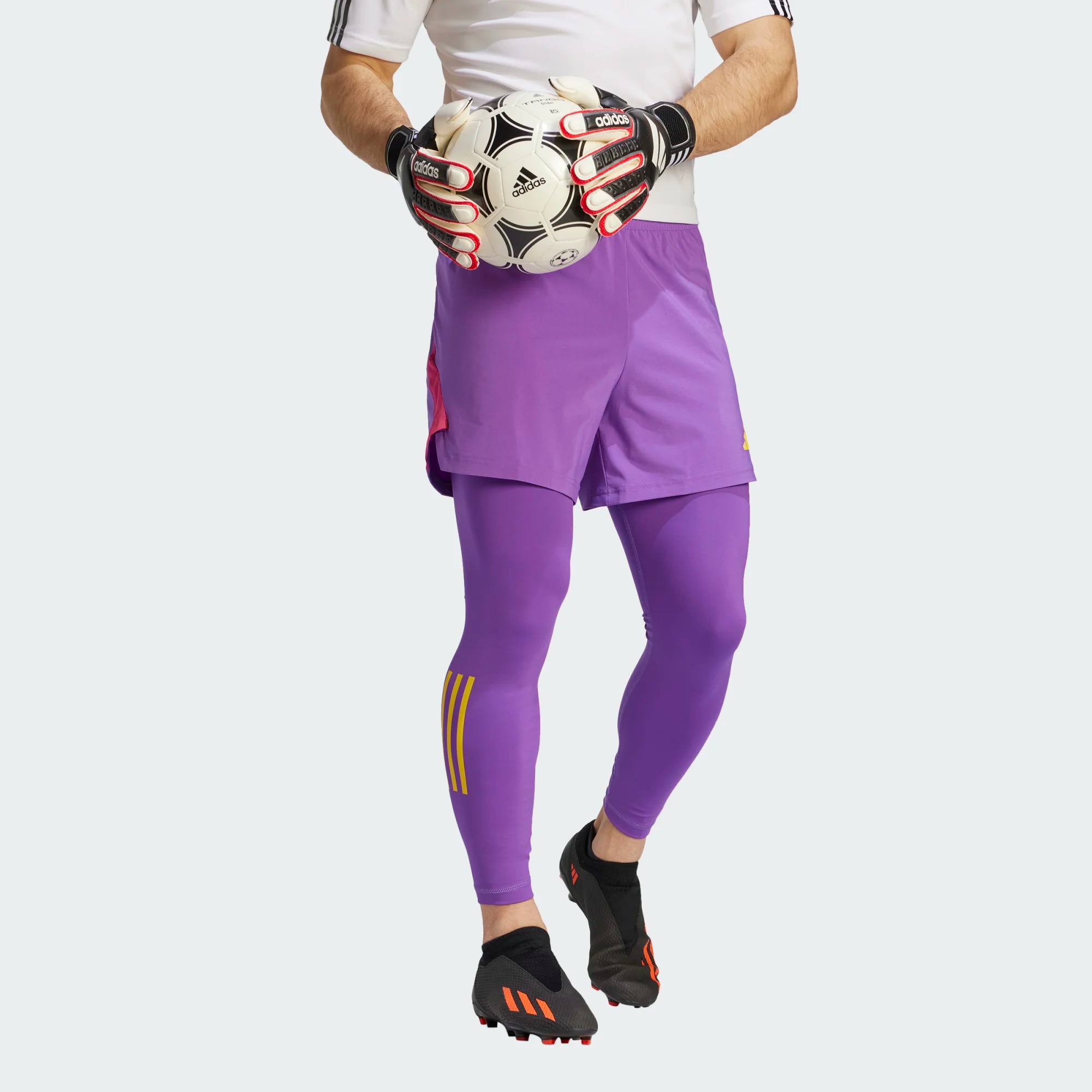 ADIDAS T23 PROMO GK TIGHT ACTIVE PURPLE/TEREMA