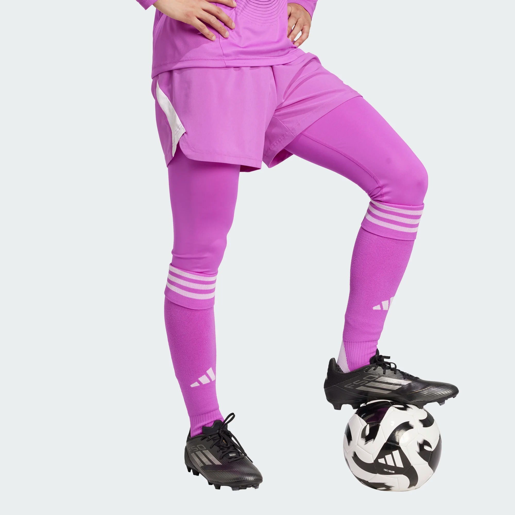 ADIDAS TIRO25 PRO GK TIGHT PURPLE BURST ADIDAS TIRO25 PRO GK TIGHT PURPLE BURST