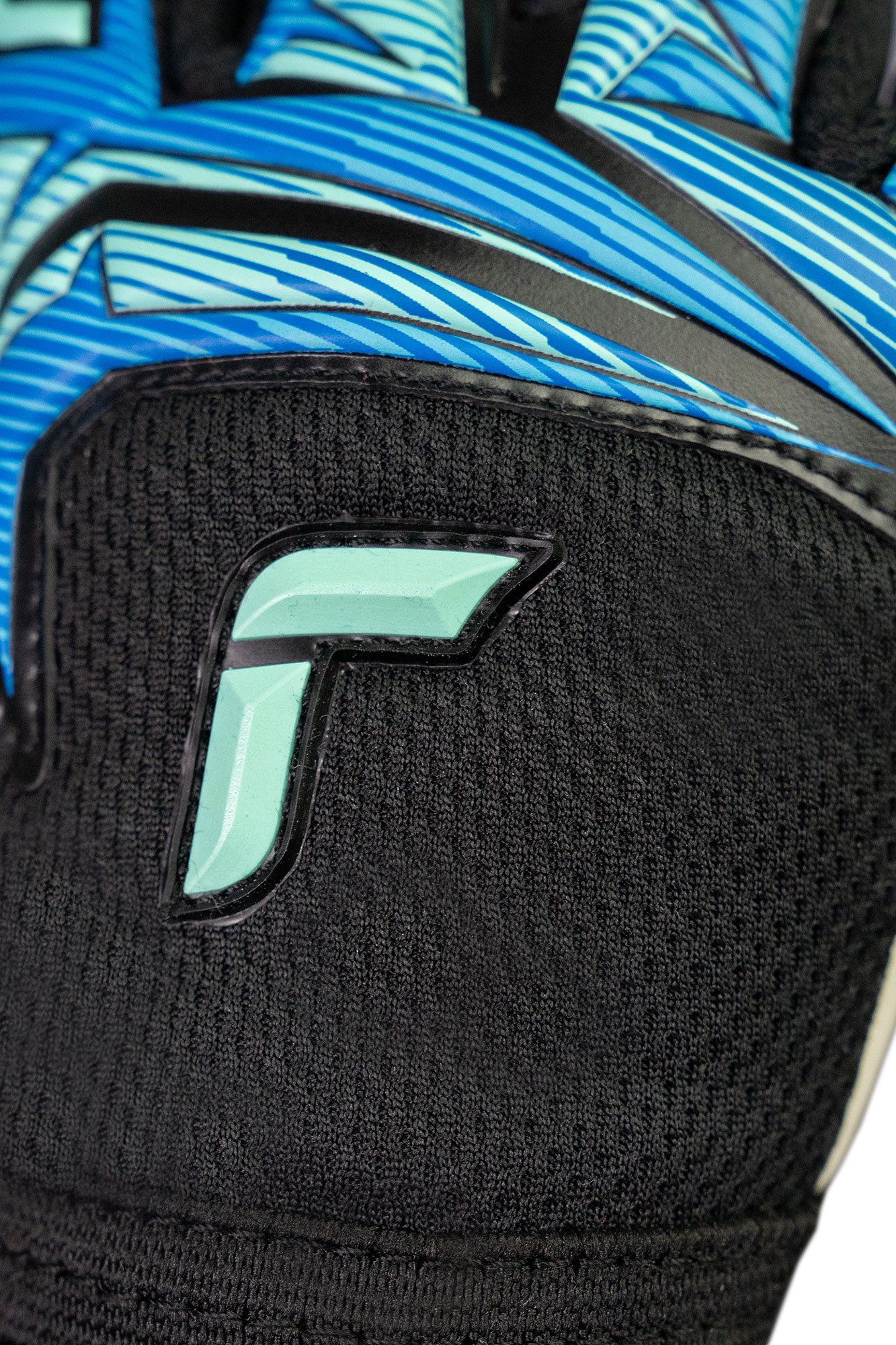 REUSCH ATTRAKT RE:GRIP NC JUNIOR BLACK/OCEAN LIGHT