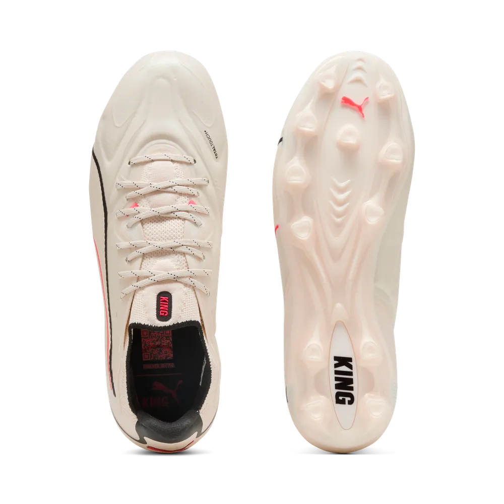 PUMA KING 20 ULTIMATE FG SUGARED ALMOND-PUMA BLACK-ULTRA RED