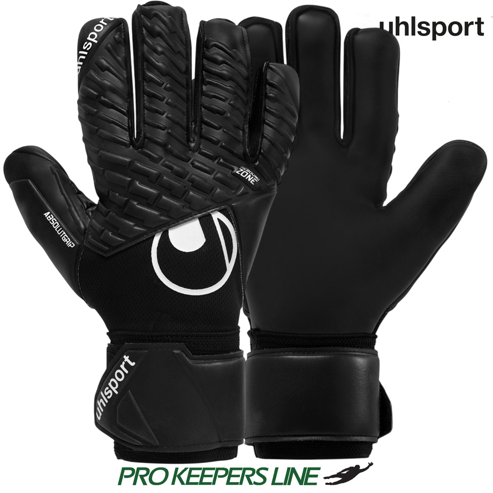 UHLSPORT FM COMFORT ABSOLUTGRIP BLACK