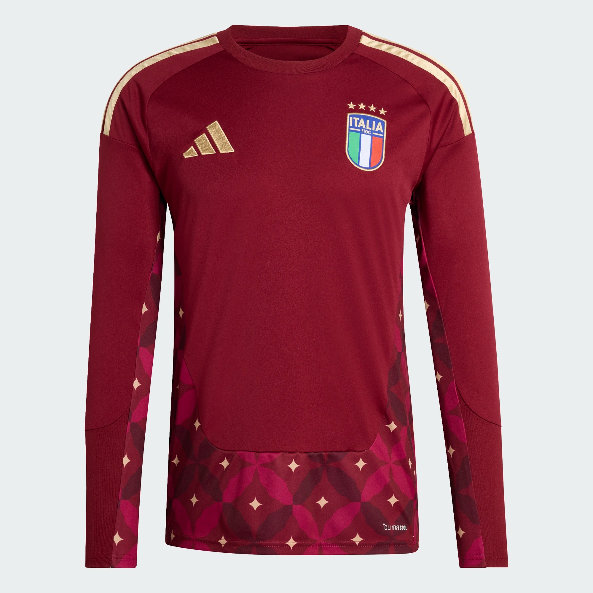 ADIDAS ITALY 26 HOME GOALKEEPER LONG SLEEVE JERSEY