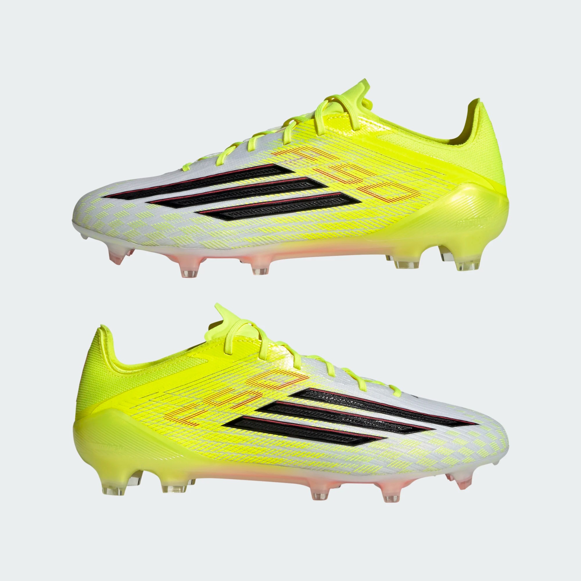 ADIDAS F50 ELITE FG TECH SOY/BLACK/LUCID RED