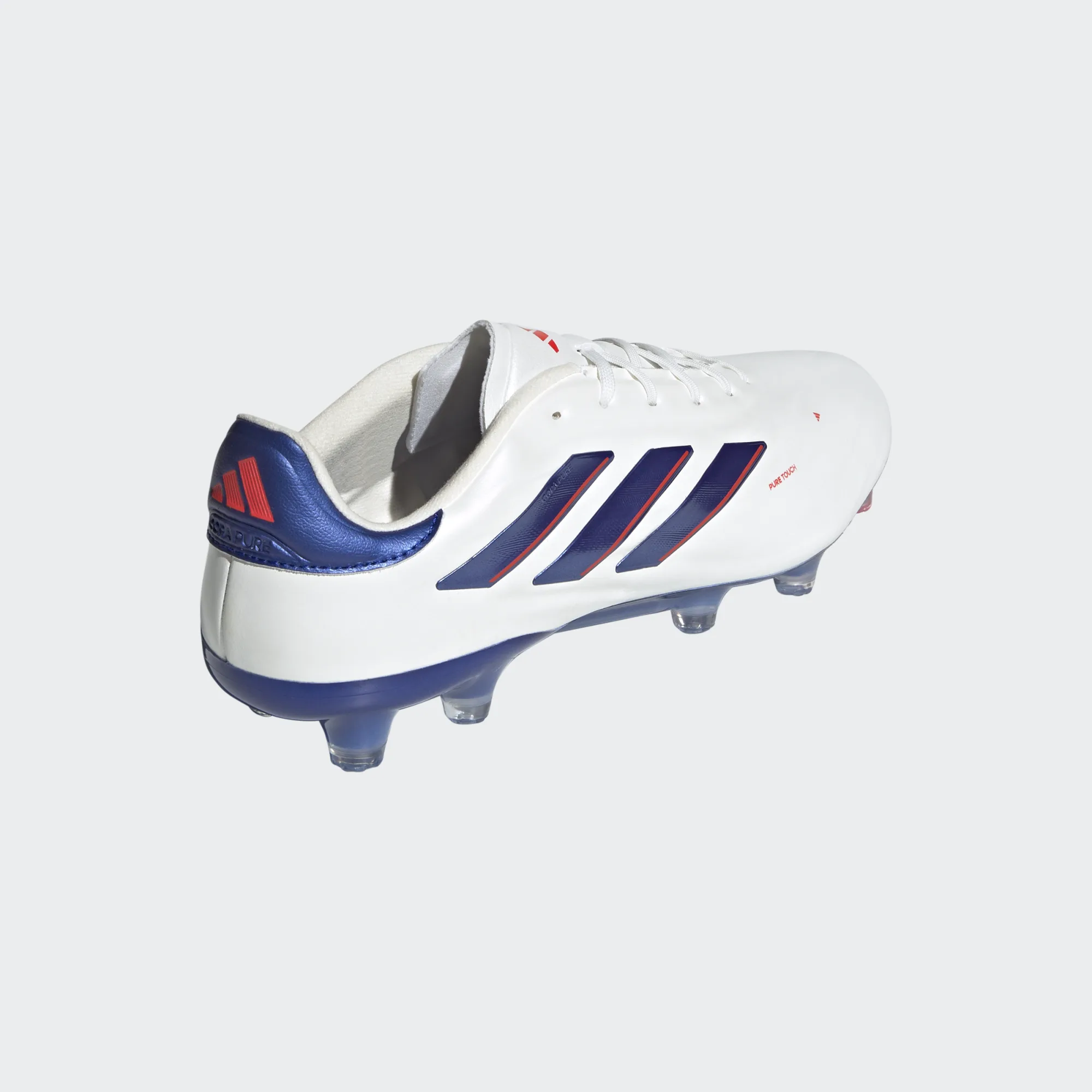 ADIDAS COPA PURE 2 ELITE FG WHITE/LUCID BLUE/SOLAR RED ADIDAS COPA PURE 2 ELITE FG WHITE/LUCID BLUE/SOLAR RED
