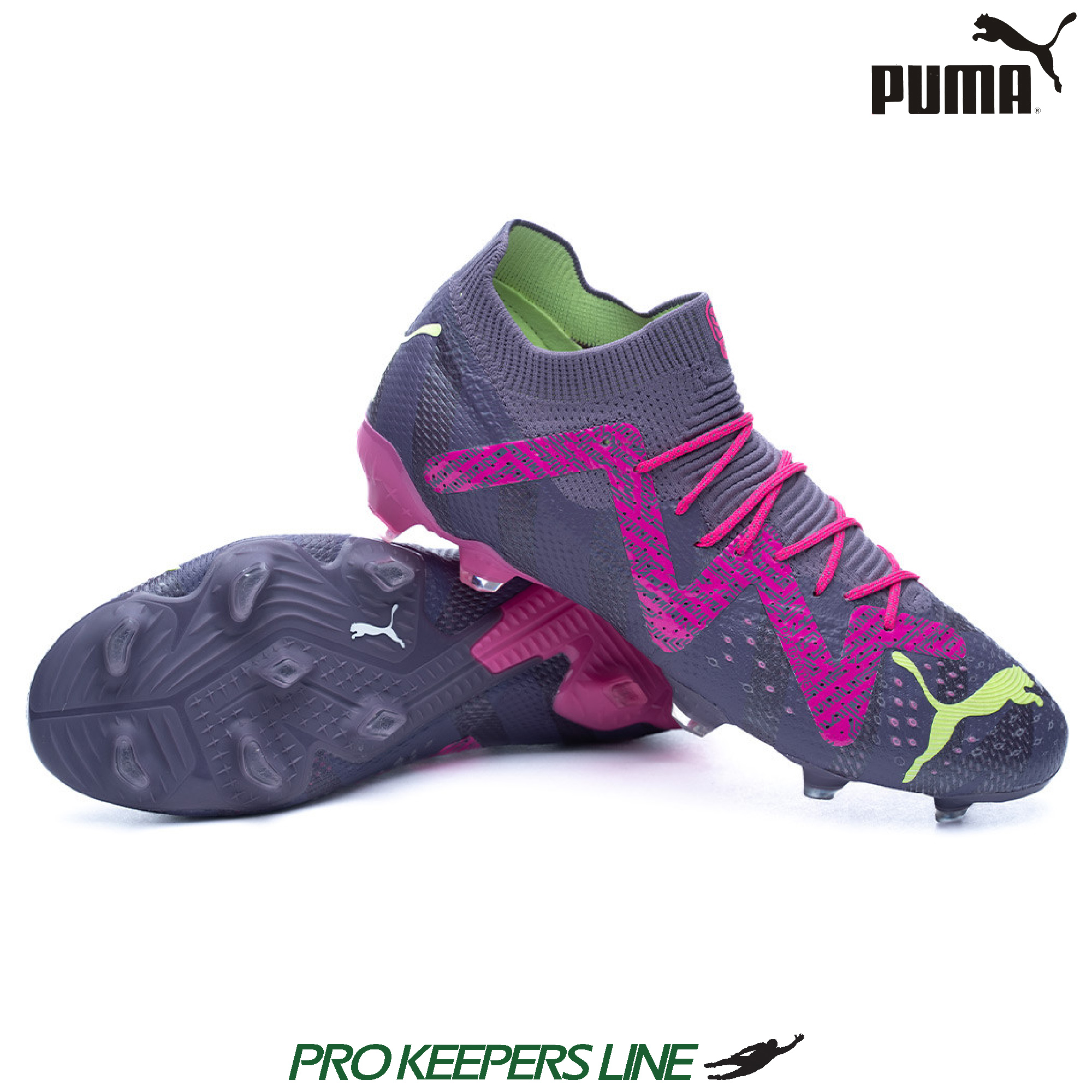 PUMA FUTURE ULTIMATE GK FG/AG PURPLE CHARCOAL-RAVISH