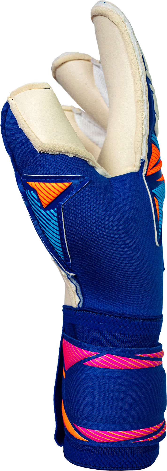 REUSCH ATTRAKT DUO EVOLUTION SHARP BLUE / WHITE / SHOCKING ORANGE