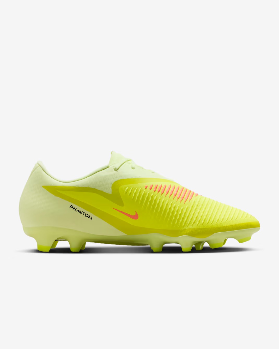 NIKE PHANTOM 6 LOW ACADEMY FG/MG HYPER CRIMSON/LIMELIGHT/BLACK