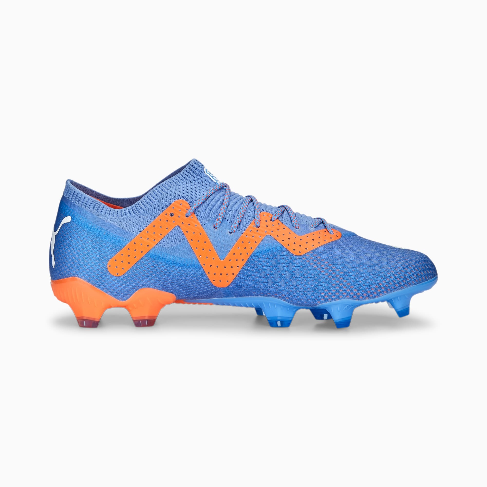 PUMA FUTURE ULTIMATE LOW FG/AG BLUE-WHITE-ULTRA ORANGE