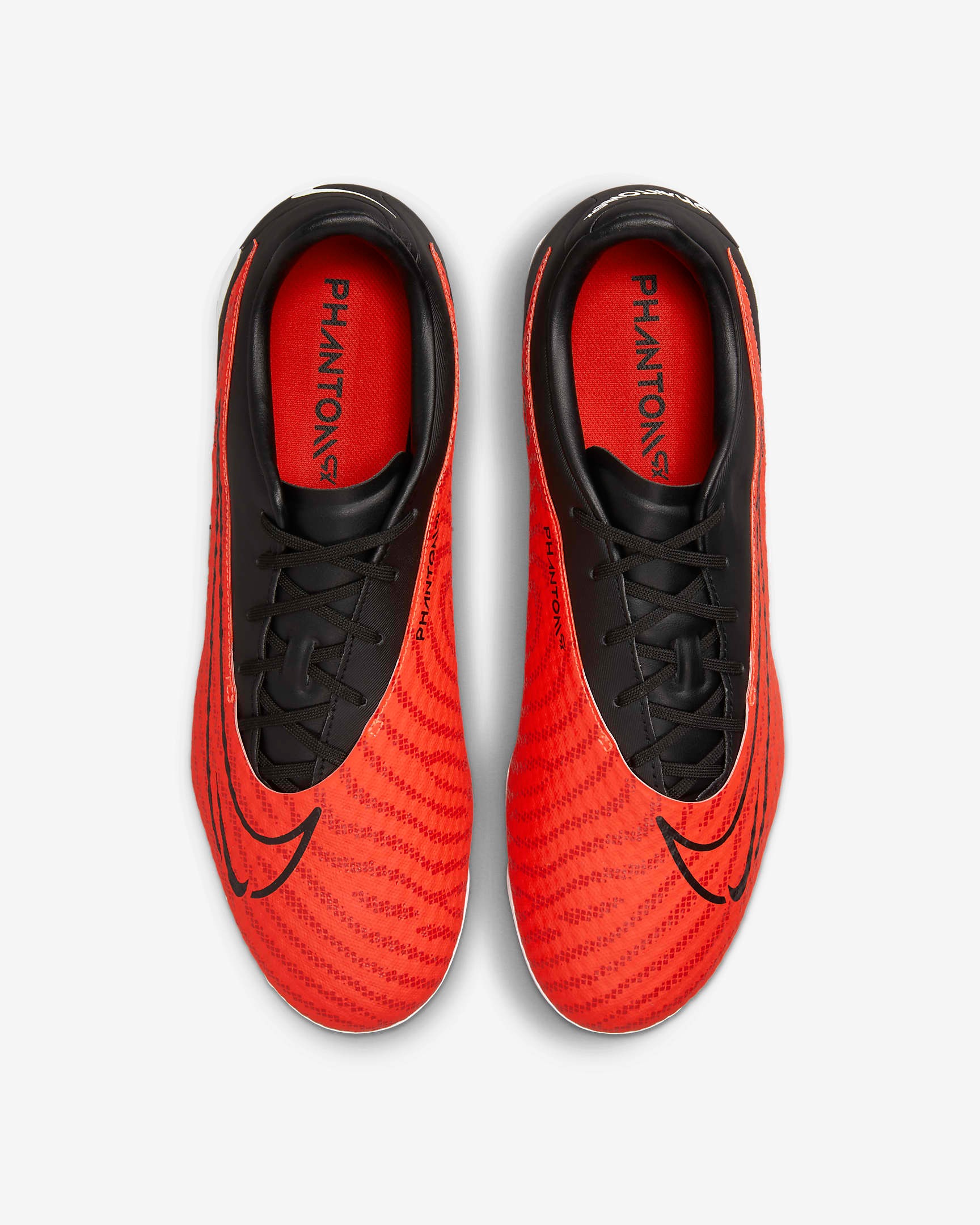 nike phantom red black