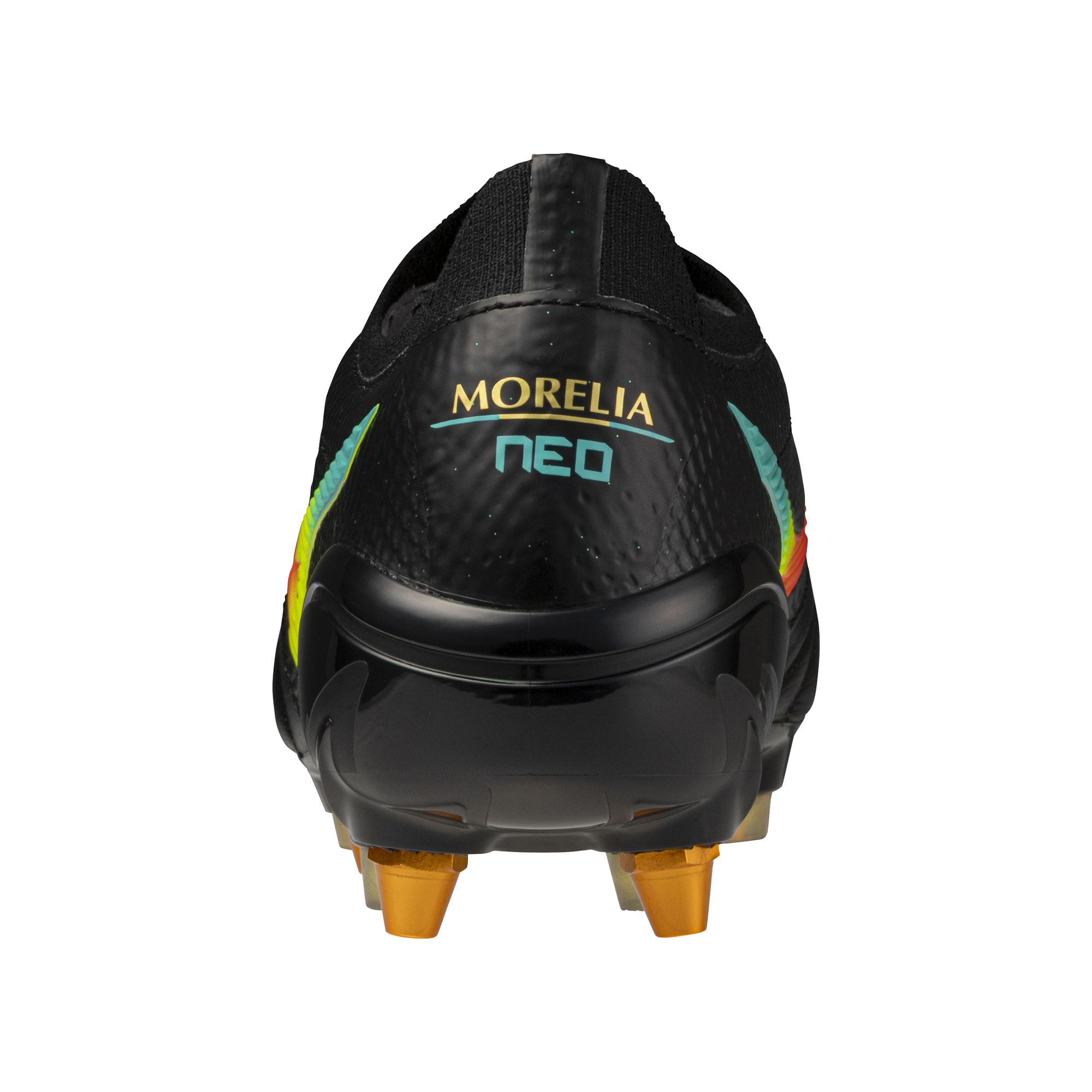 MIZUNO MORELIA NEO V BETA JAPAN MIX BLACK/LAVA ORANGE/ARCADIA