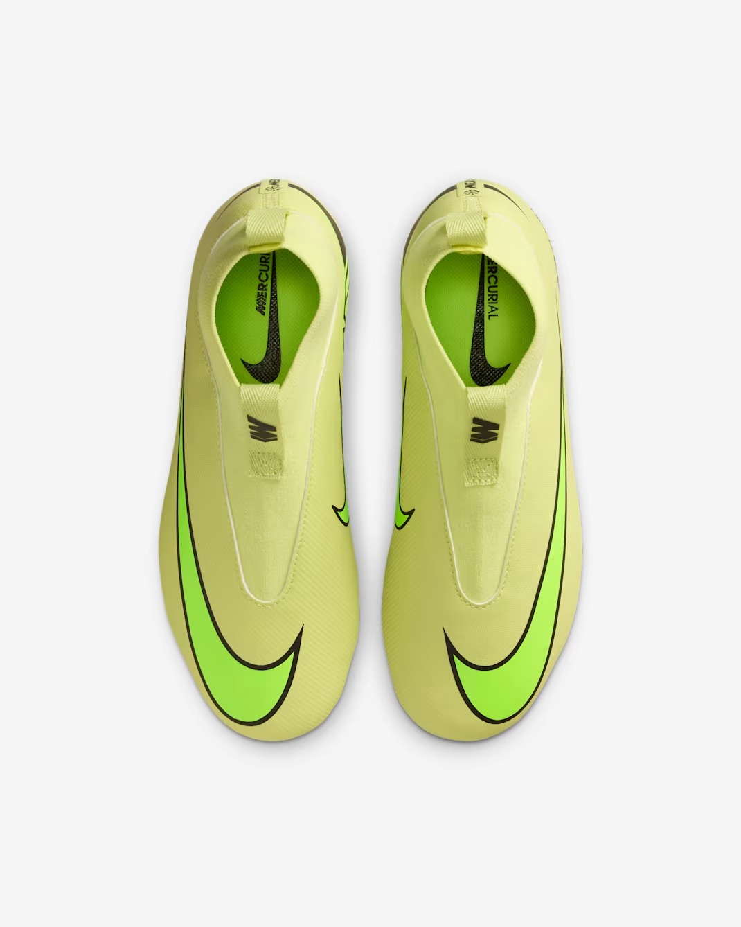NIKE JR ZOOM SUPERFLY 10 ACADEMY FG/MG LIMELIGHT/HYPER CRIMSON/VOLT