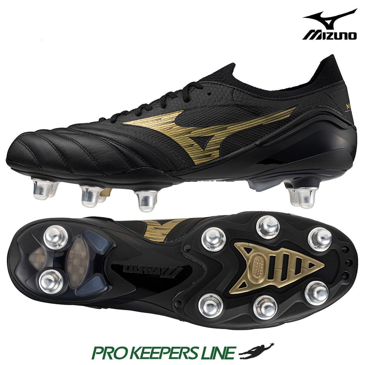 MIZUNO MORELIA NEO IV BETA SI BLACK GOLD BLACK