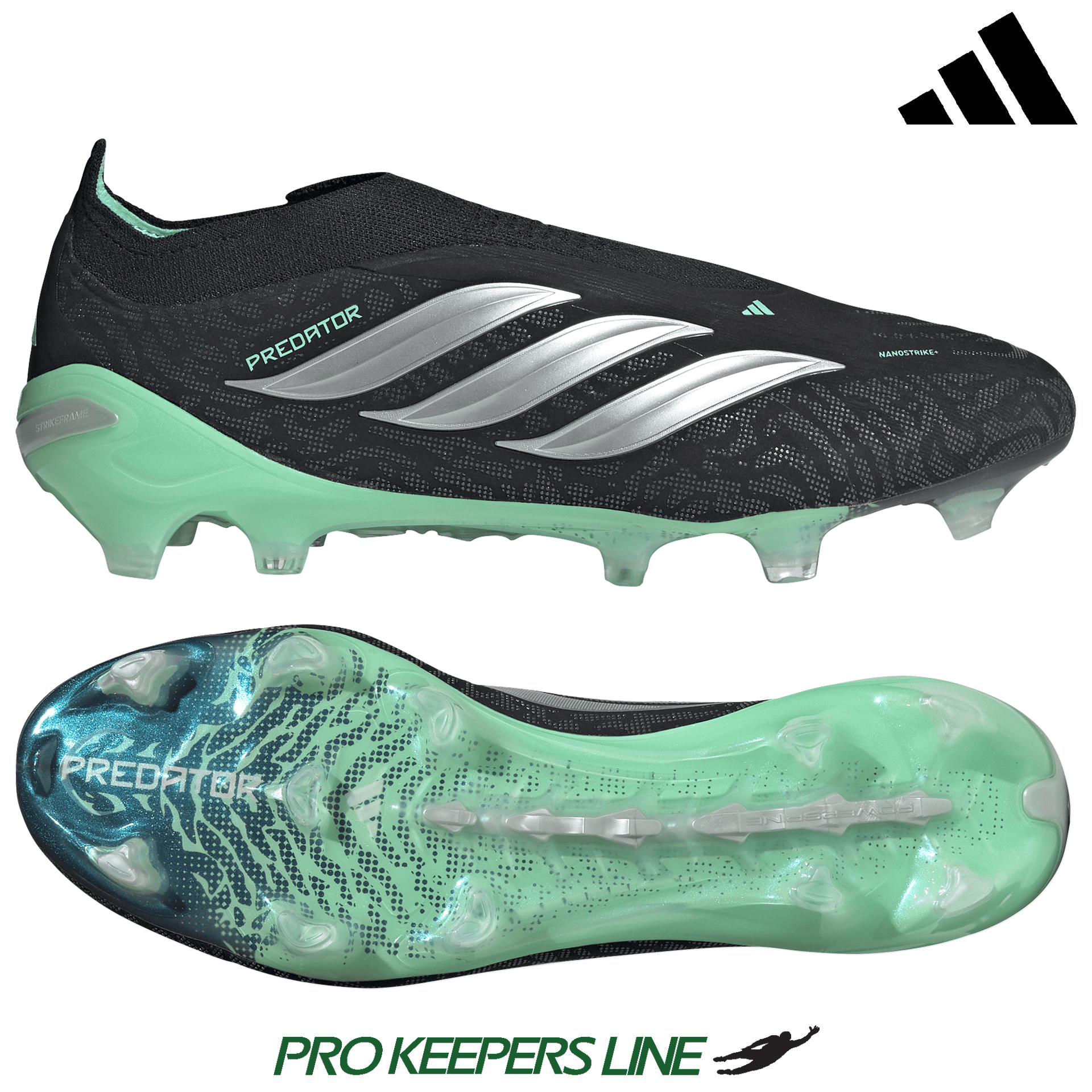 ADIDAS PREDATOR ELITE LL FG WHITE/SOLAR TURQOUISE/BLACK