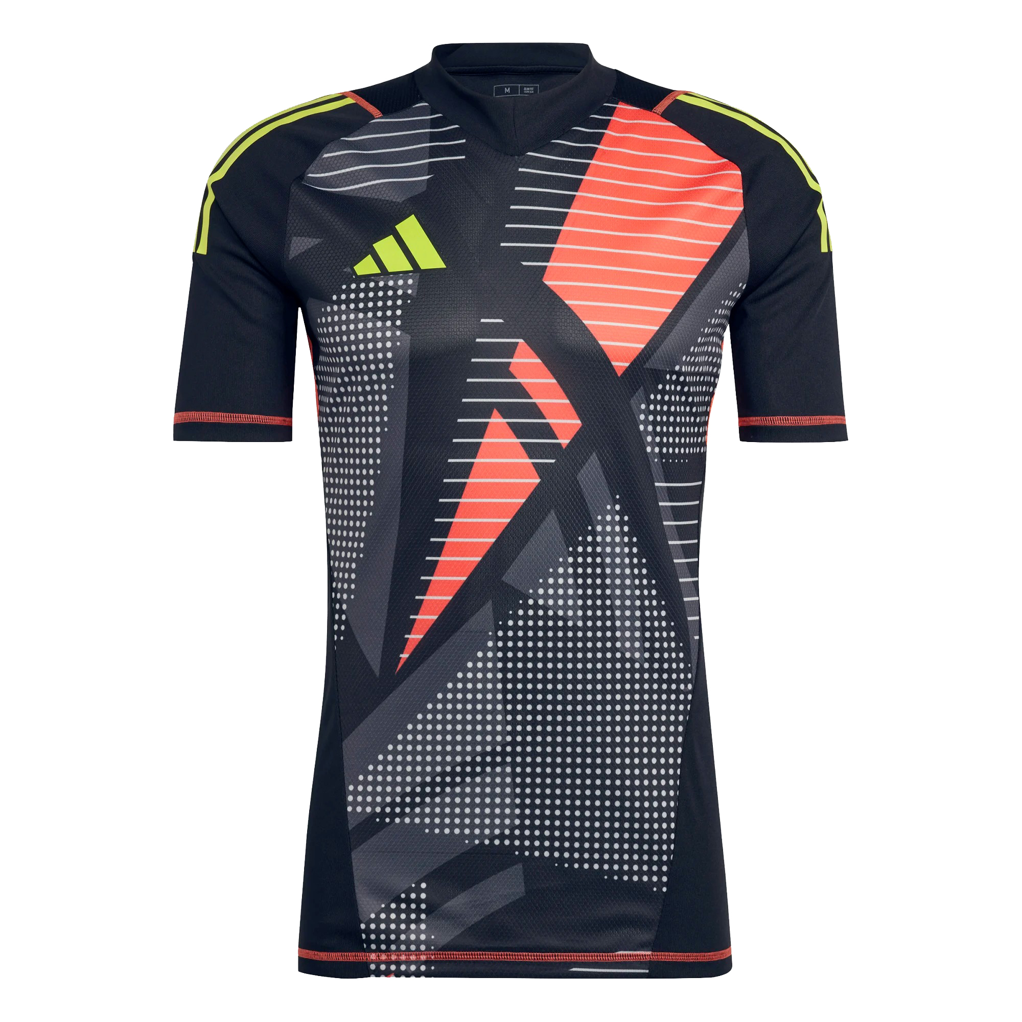 ADIDAS TIRO24 PRO GK JERSEY SHORT SLEEVE BLACK ADIDAS TIRO24 PRO GK JERSEY SHORT SLEEVE BLACK