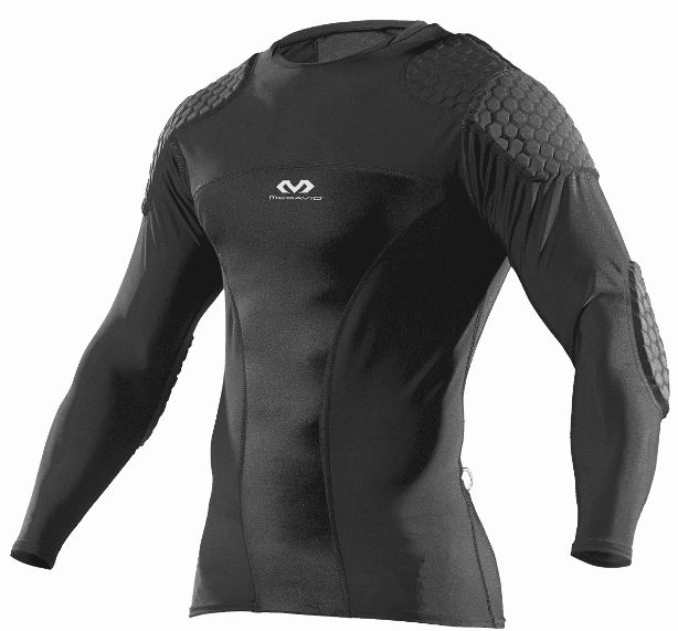 MCDAVID HEX DUAL PERFORMANCE PADDED COMPRESSIOIN SHIRT