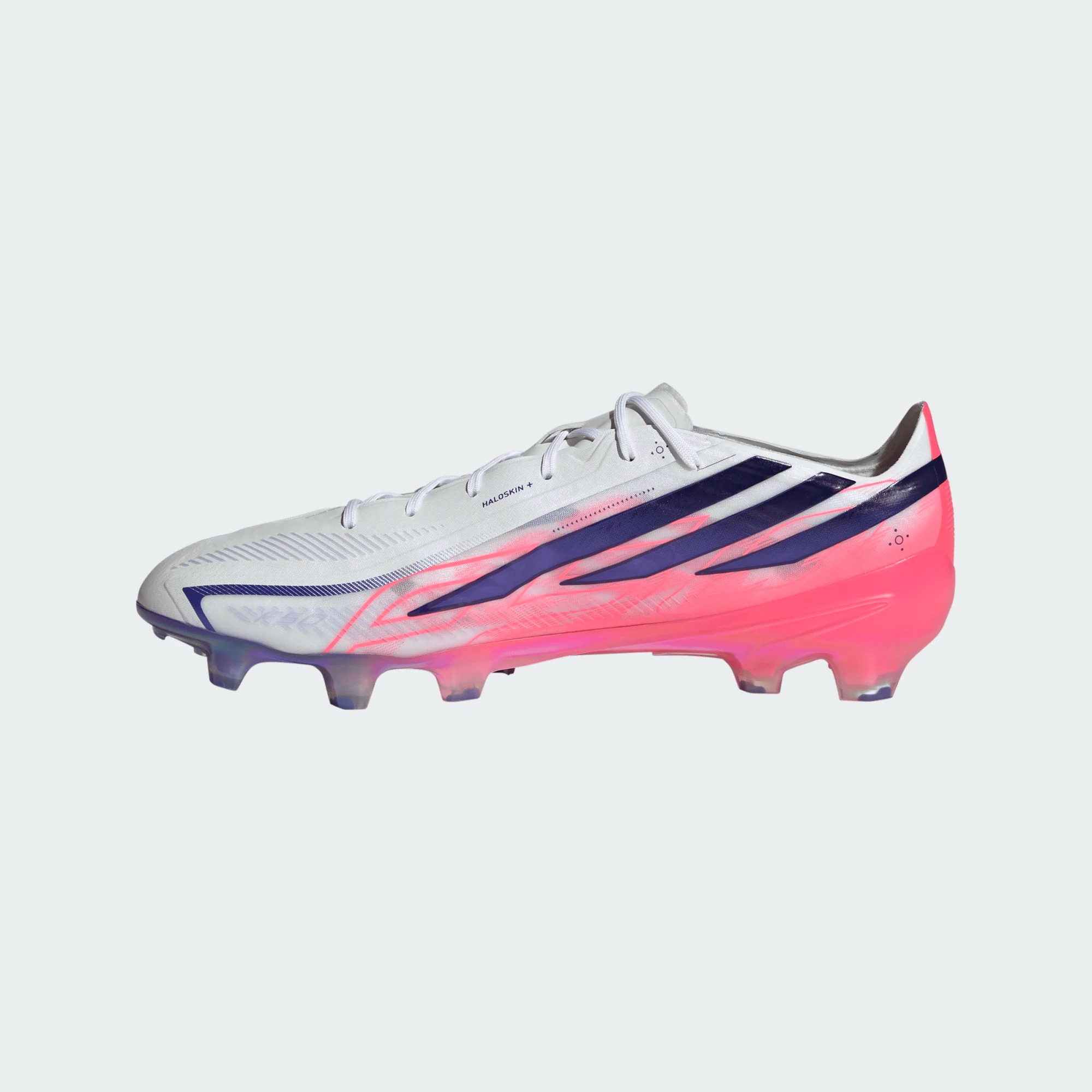 ADIDAS F50 HYPERFAST ELITE FG WHITE/SOLAR PURPLE/SOLAR TURQUOISE