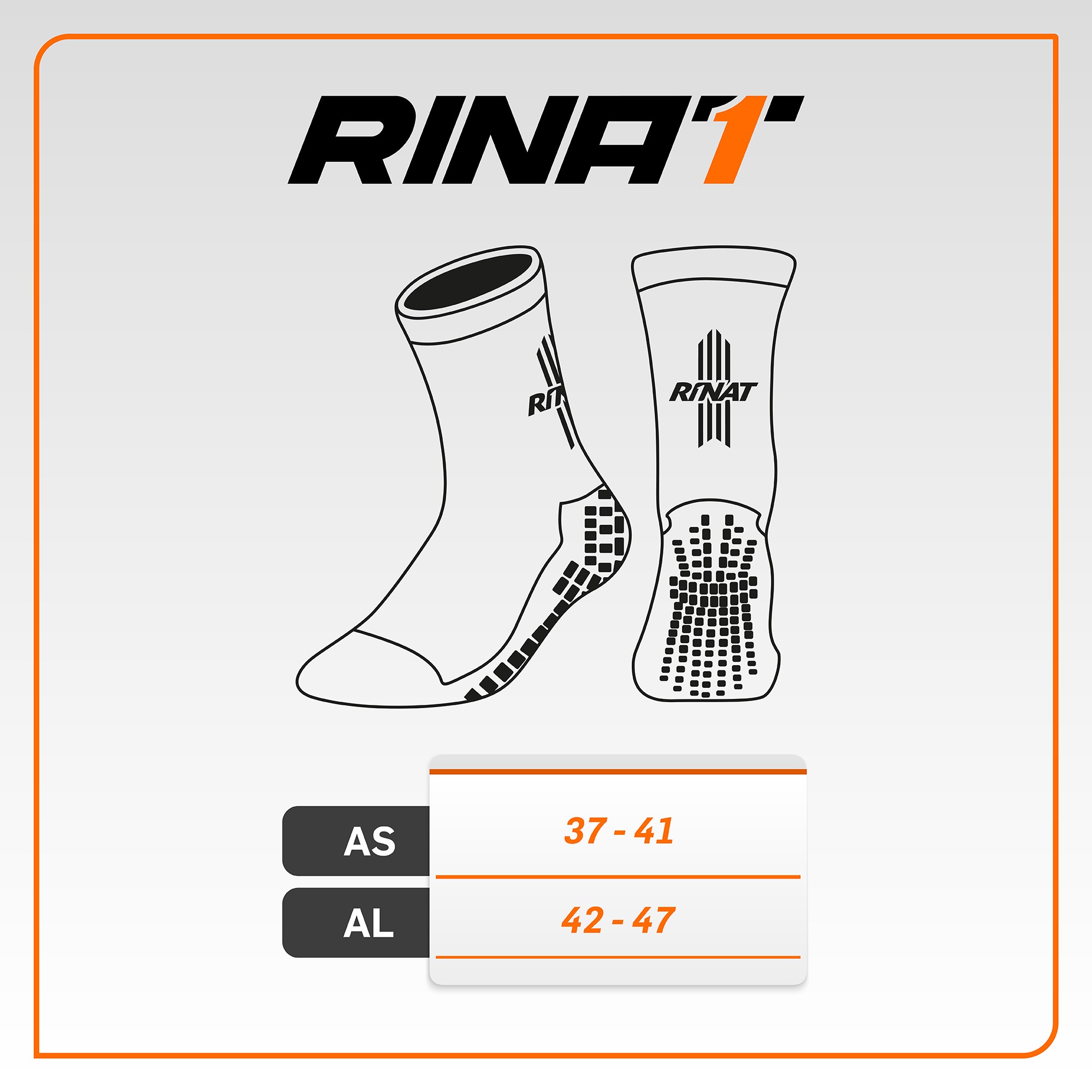 RINAT ANTI-SLIP SOCKS BLACK RINAT ANTI-SLIP SOCKS BLACK