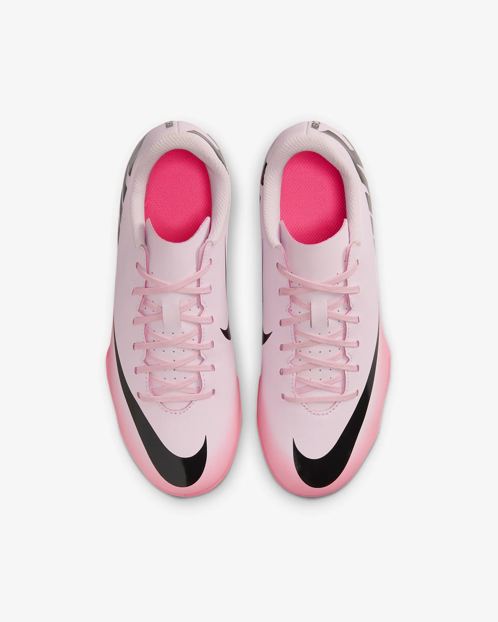 NIKE JR MERCURIAL VAPOR 15 CLUB PINK FOAM/BLACK US 4Y (UK