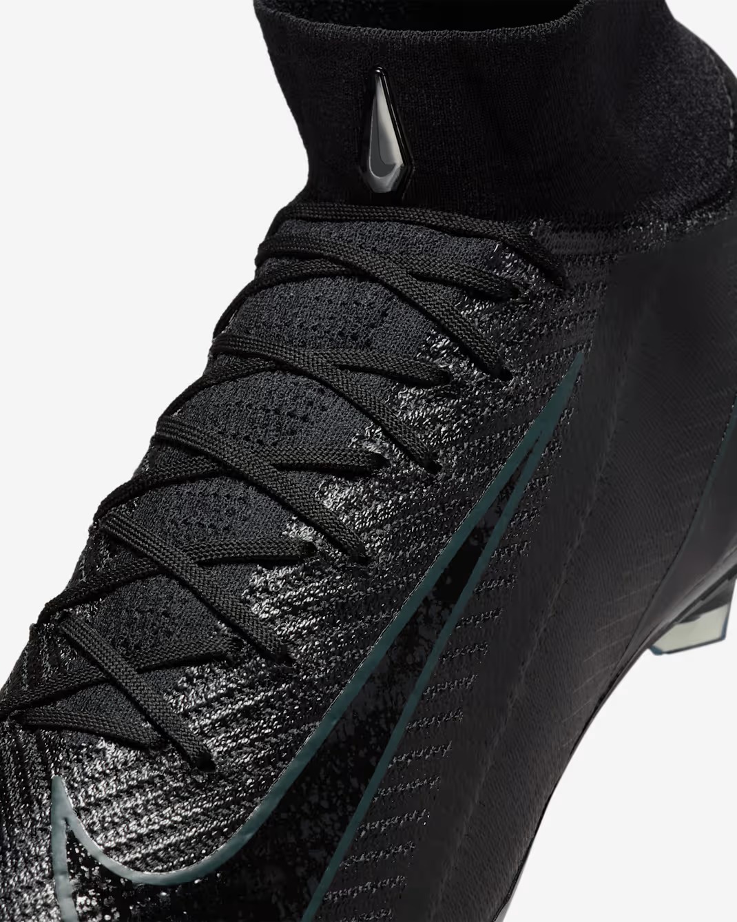 NIKE ZM SUPERFLY 10 ELITE FG BLACK/BLACK/DEEP JUNGLE