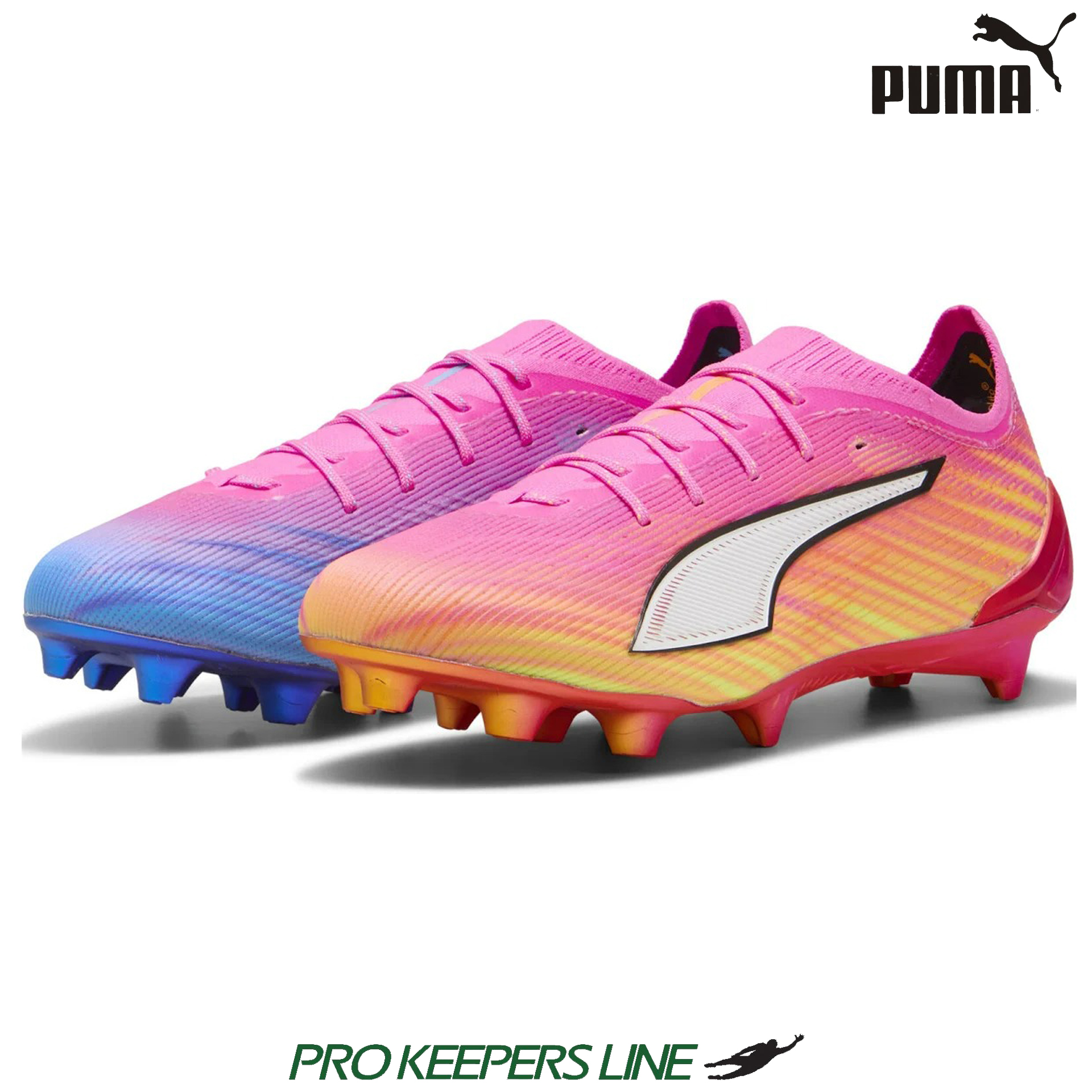 PUMA ULTRA 6 ULTIMATE FG POISON PINK-PUMA WHITE-SUN STREAM-BRIGHT AQUA