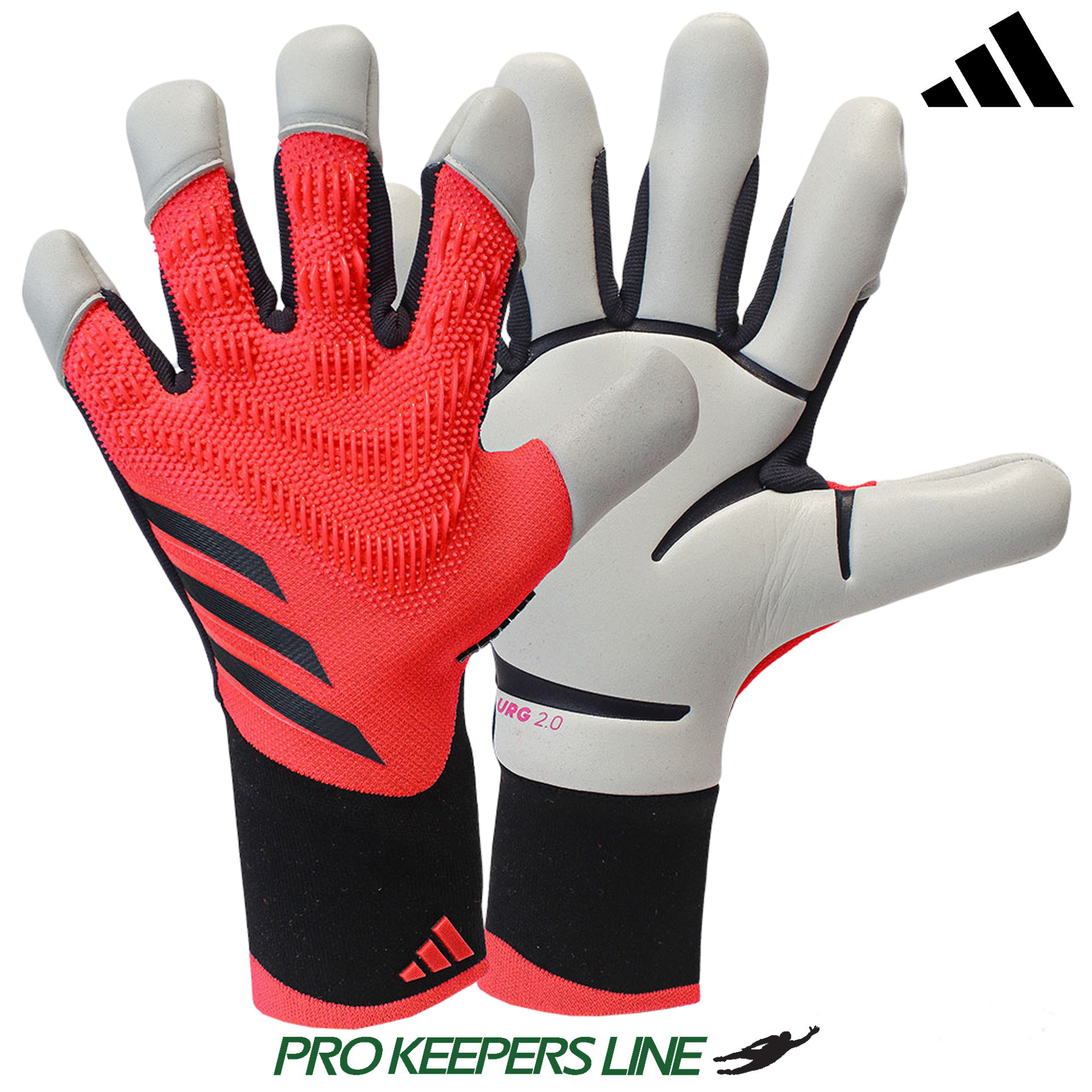 ADIDAS PREDATOR GL PRO HYBRID TURBO/AURORA BLACK/TURBO