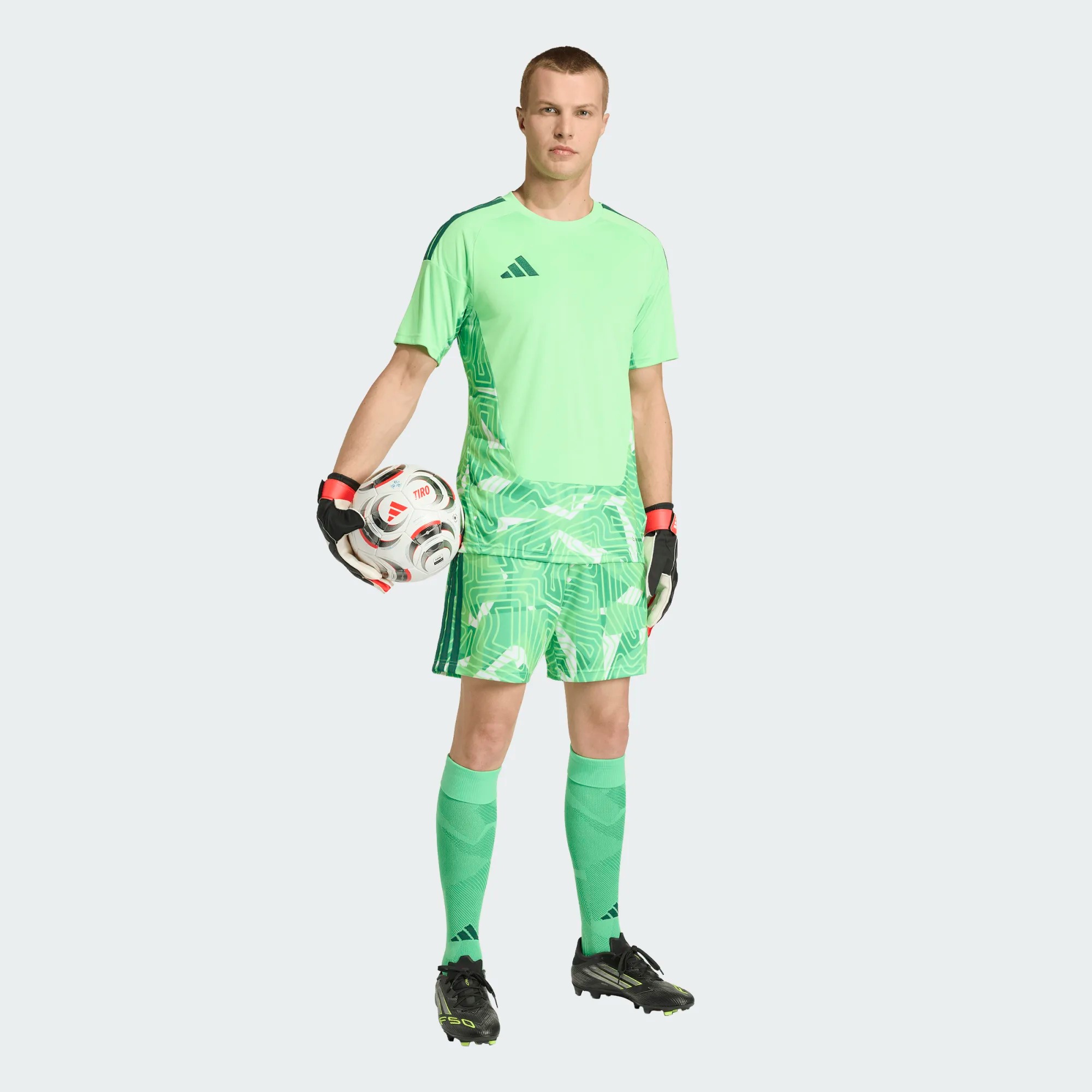 ADIDAS TIRO26 COMPETITION GK JERSEY SHORT SLEEVE LIME BURST