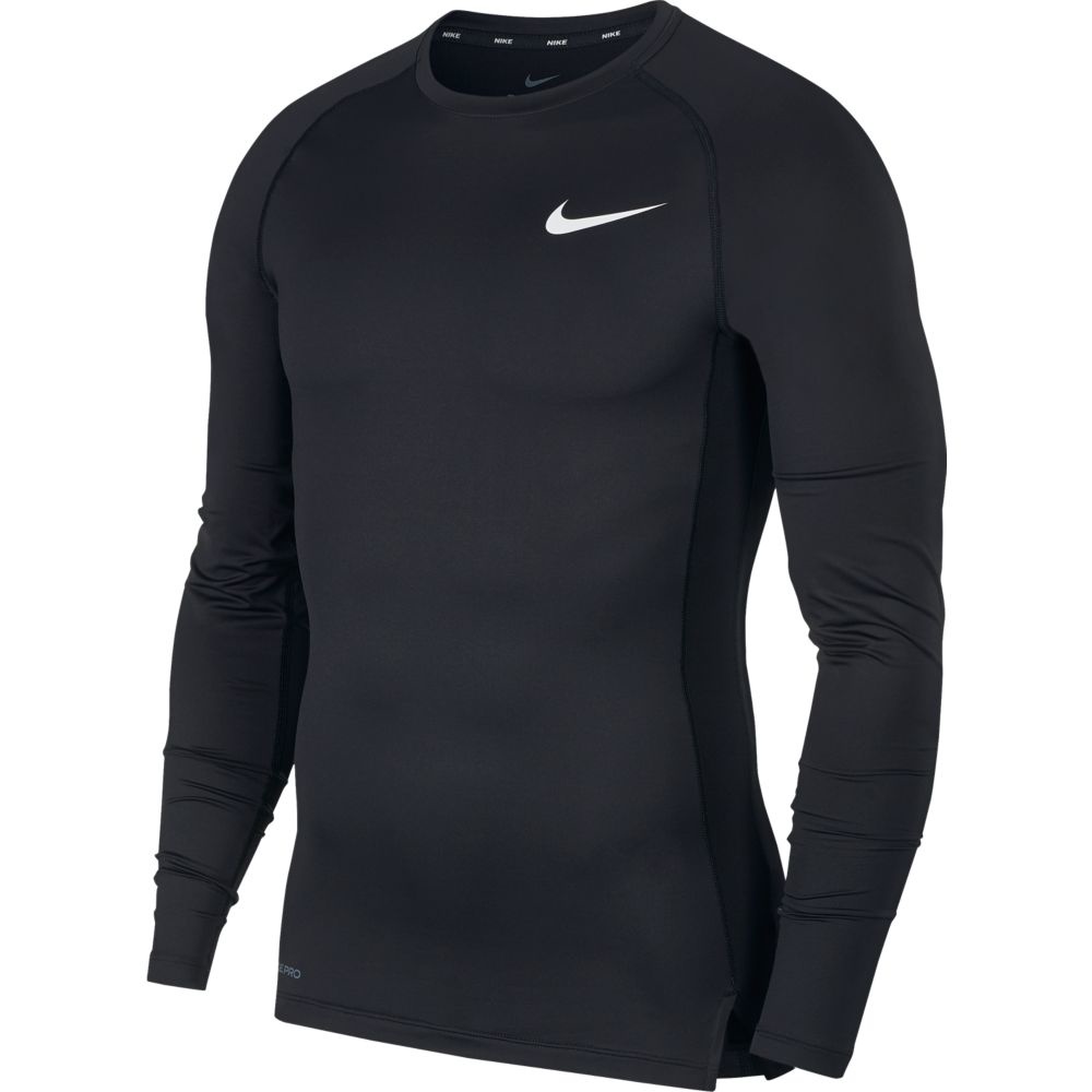 NIKE M NP TOP LS TIGHT BLACK