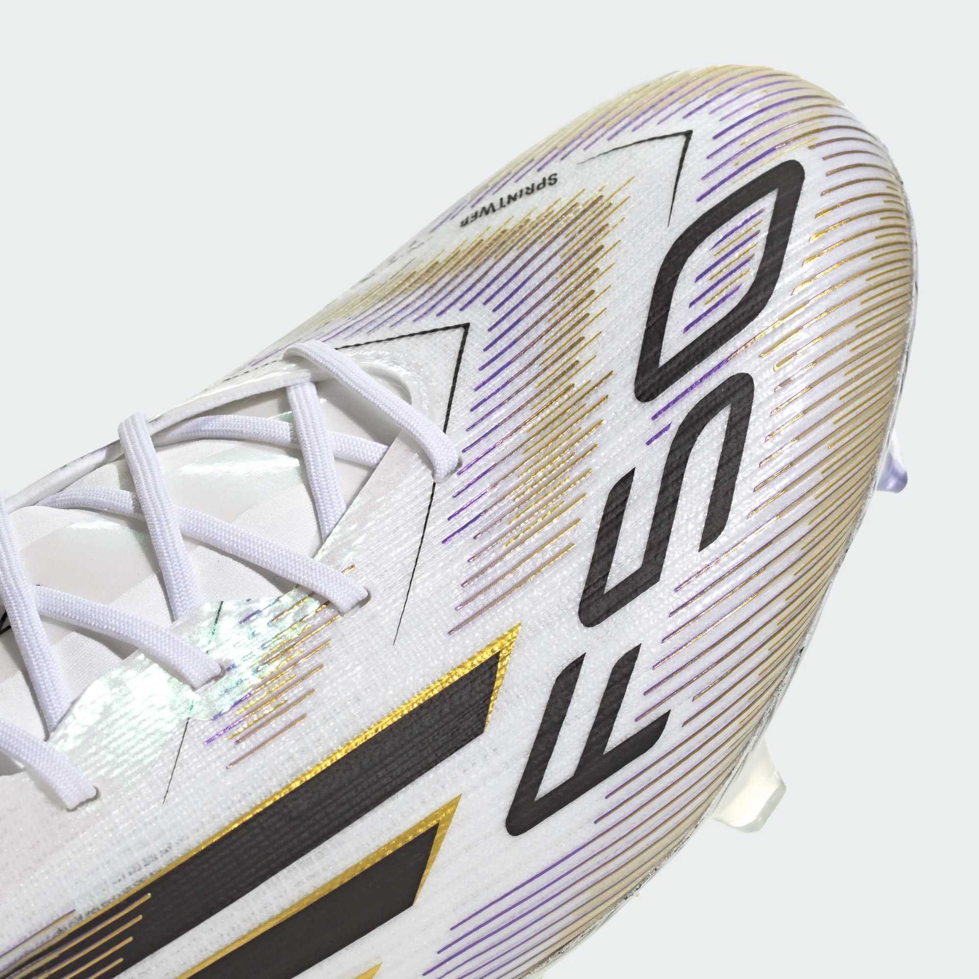 ADIDAS F50 ELITE FG WHITE/BLACK/GOLD METALLIC ADIDAS F50 ELITE FG WHITE/BLACK/GOLD METALLIC