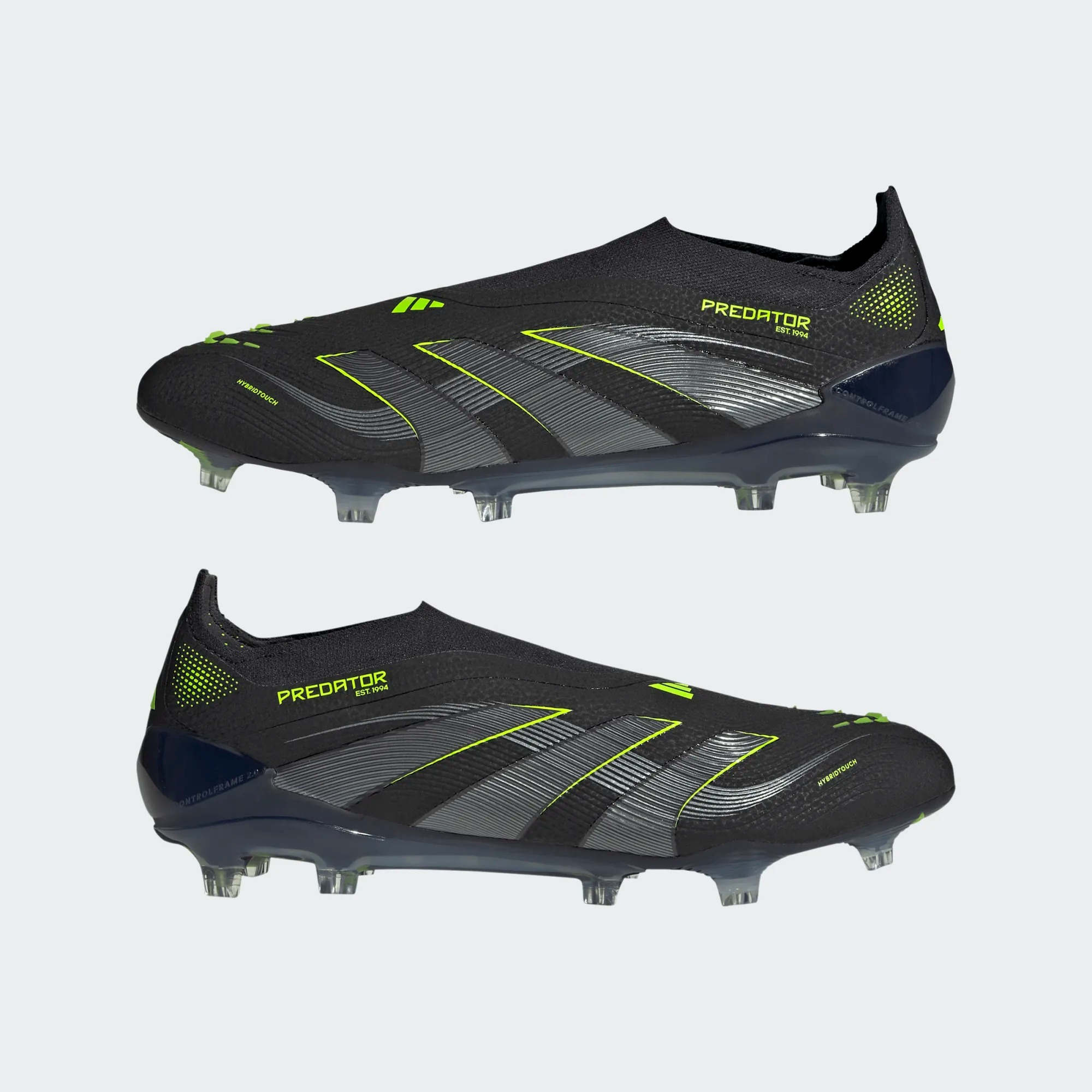 ADIDAS PREDATOR ELITE LL FG BLACK/CARBON/LUCID LEMON ADIDAS PREDATOR ELITE LL FG BLACK/CARBON/LUCID LEMON