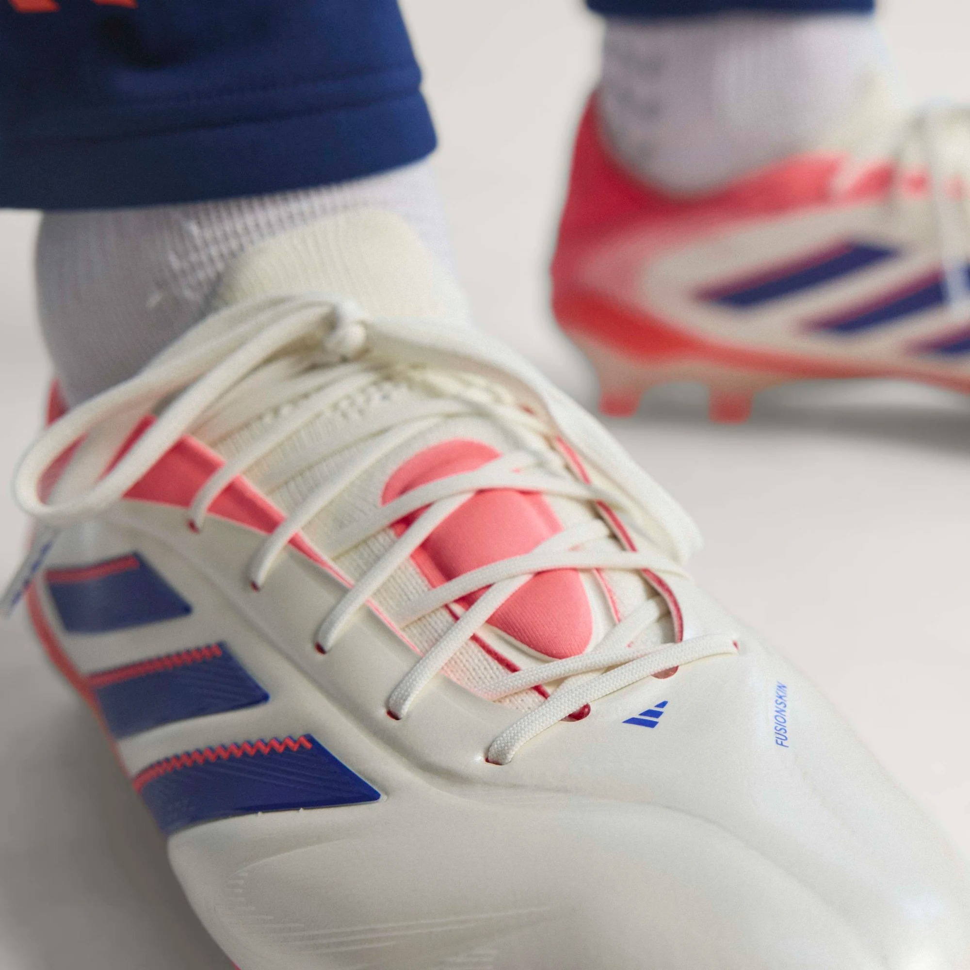 ADIDAS COPA PURE III ELITE FG WHITE/LUCID BLUE/SIGNAL CORAL