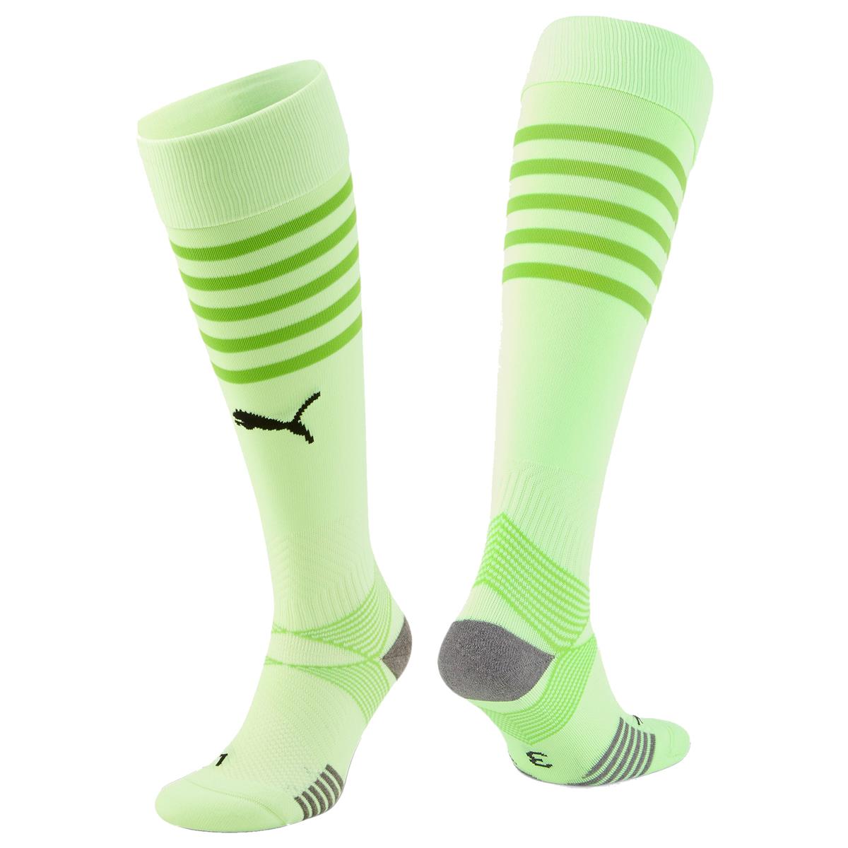 PUMA TEAMFINAL SOCKS FIZZY LIME